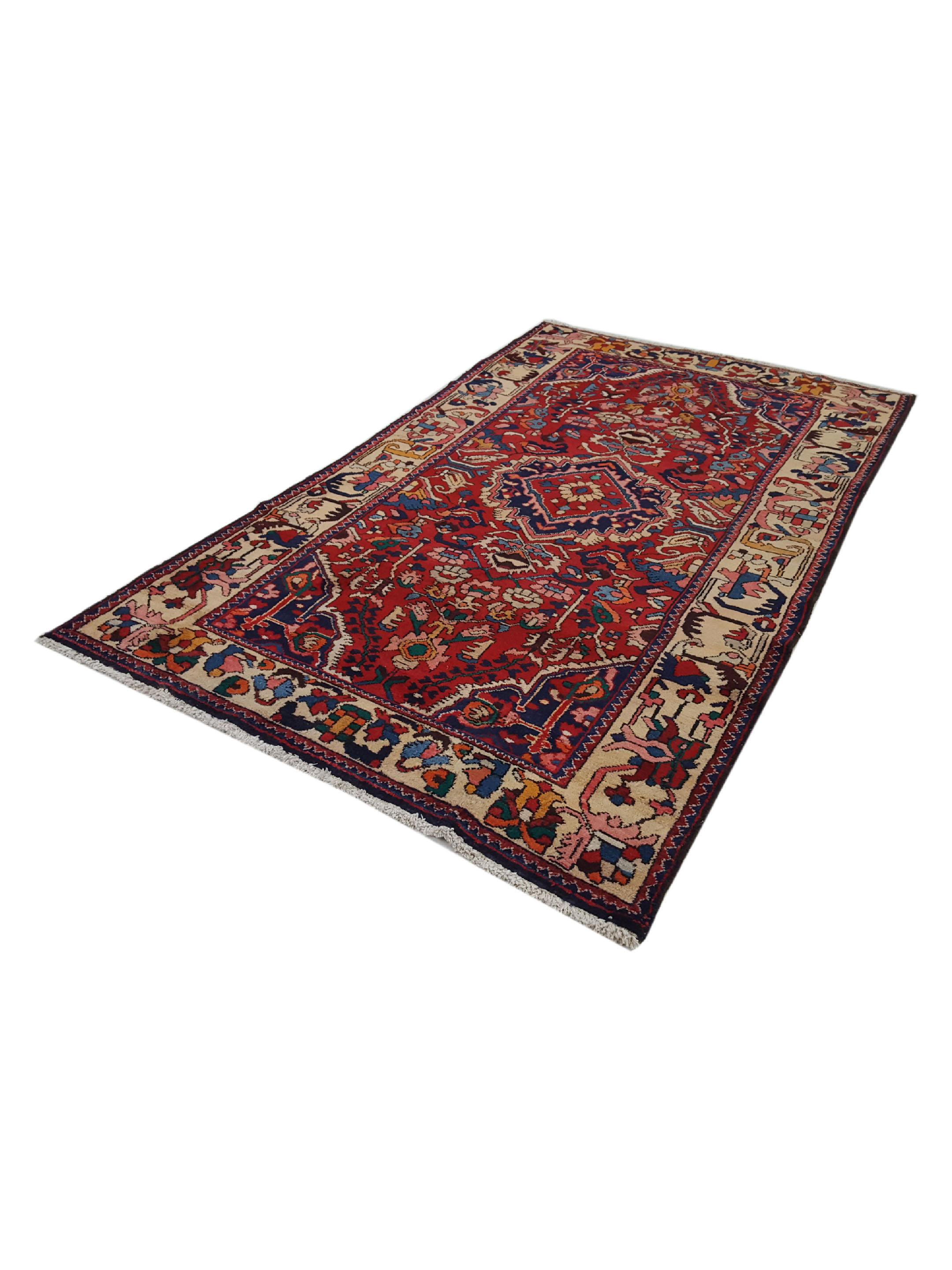 Bakhtiyari Hand Knotted Navy 5x9 - Image 6 of 6