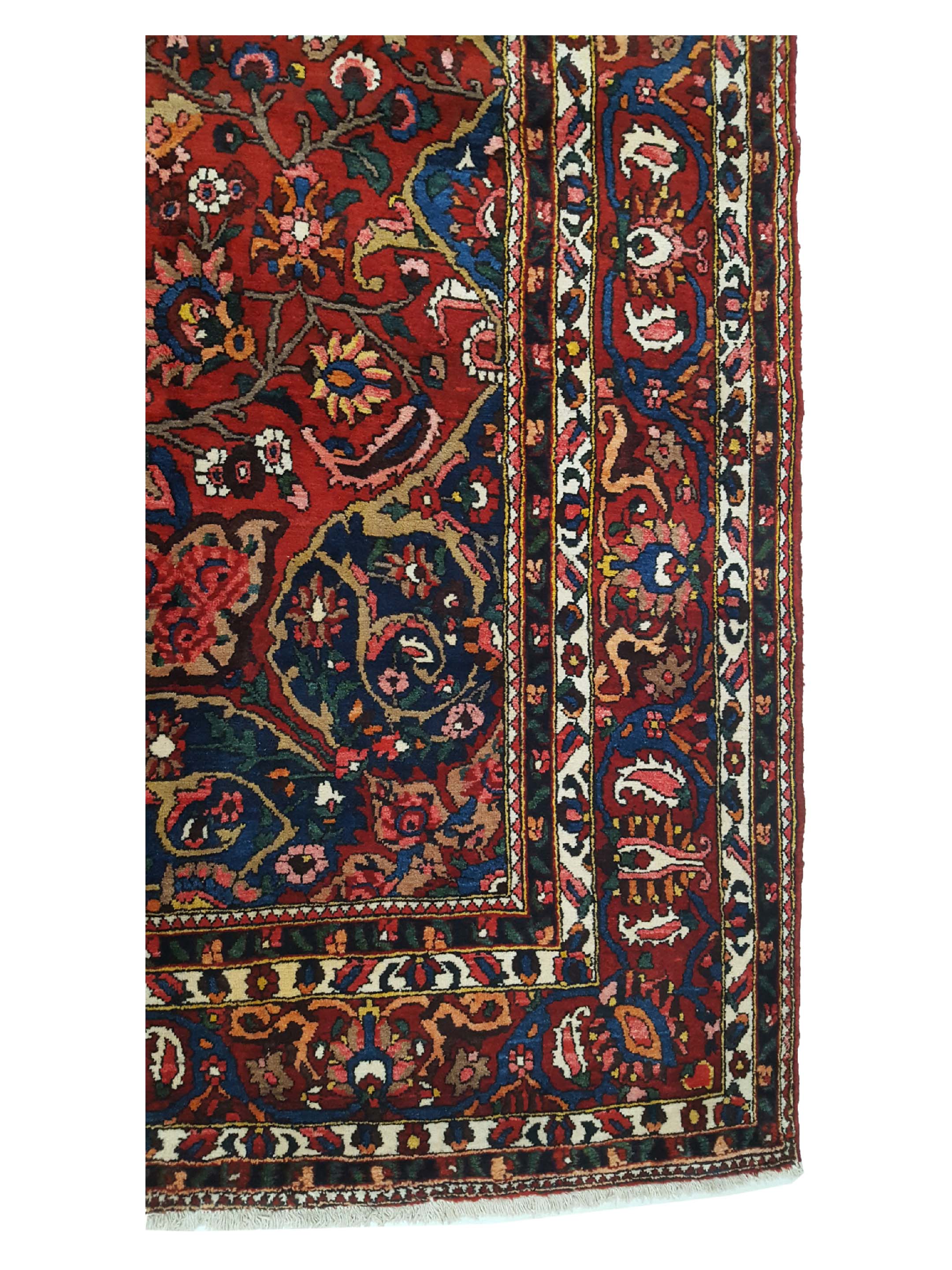 Bakhtiyari Hand Knotted Red 10x14 - Image 4 of 6