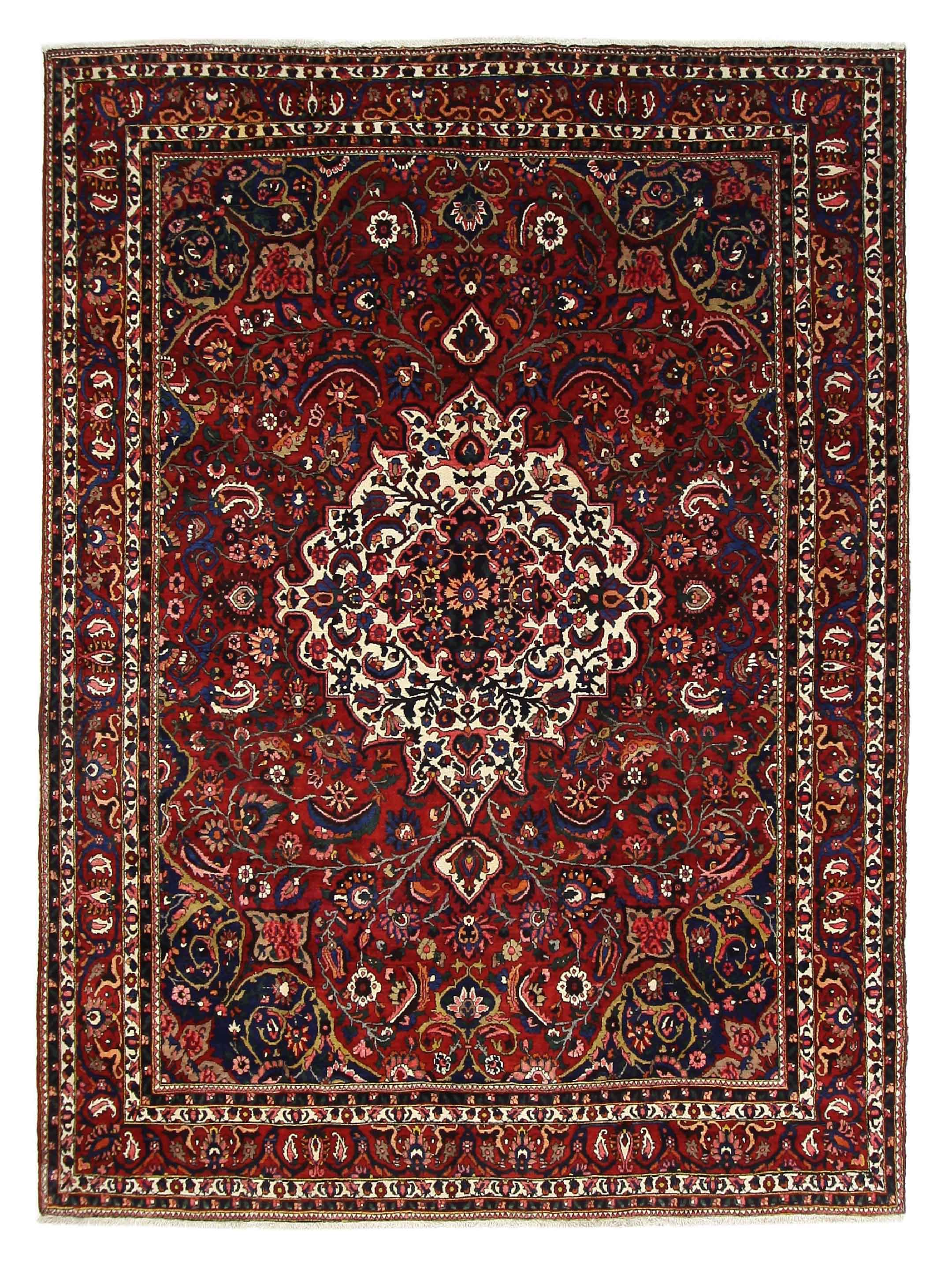 Bakhtiyari Hand Knotted Red 10x14