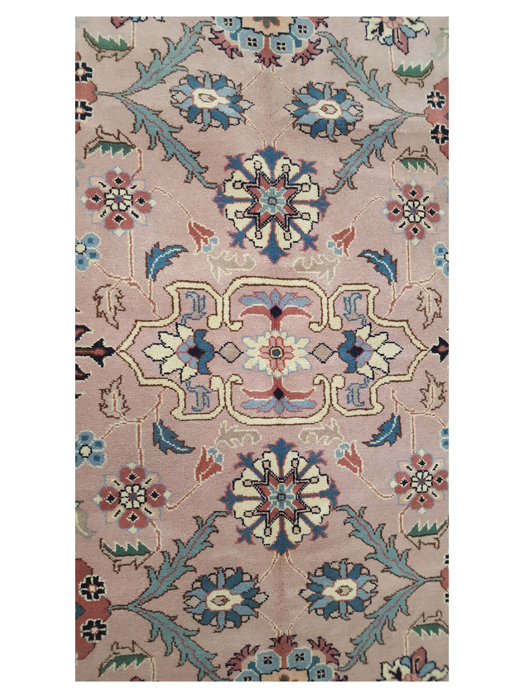 Heriz-Rm Hand Knotted Pink 8x10 - Image 5 of 6