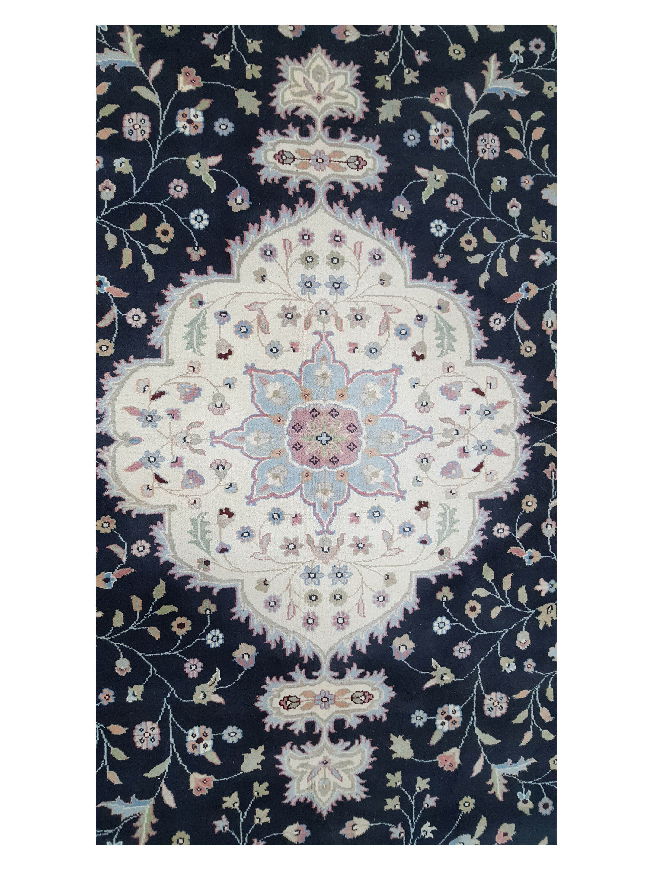 Classic Hand Knotted Black 9x12 - Image 5 of 6