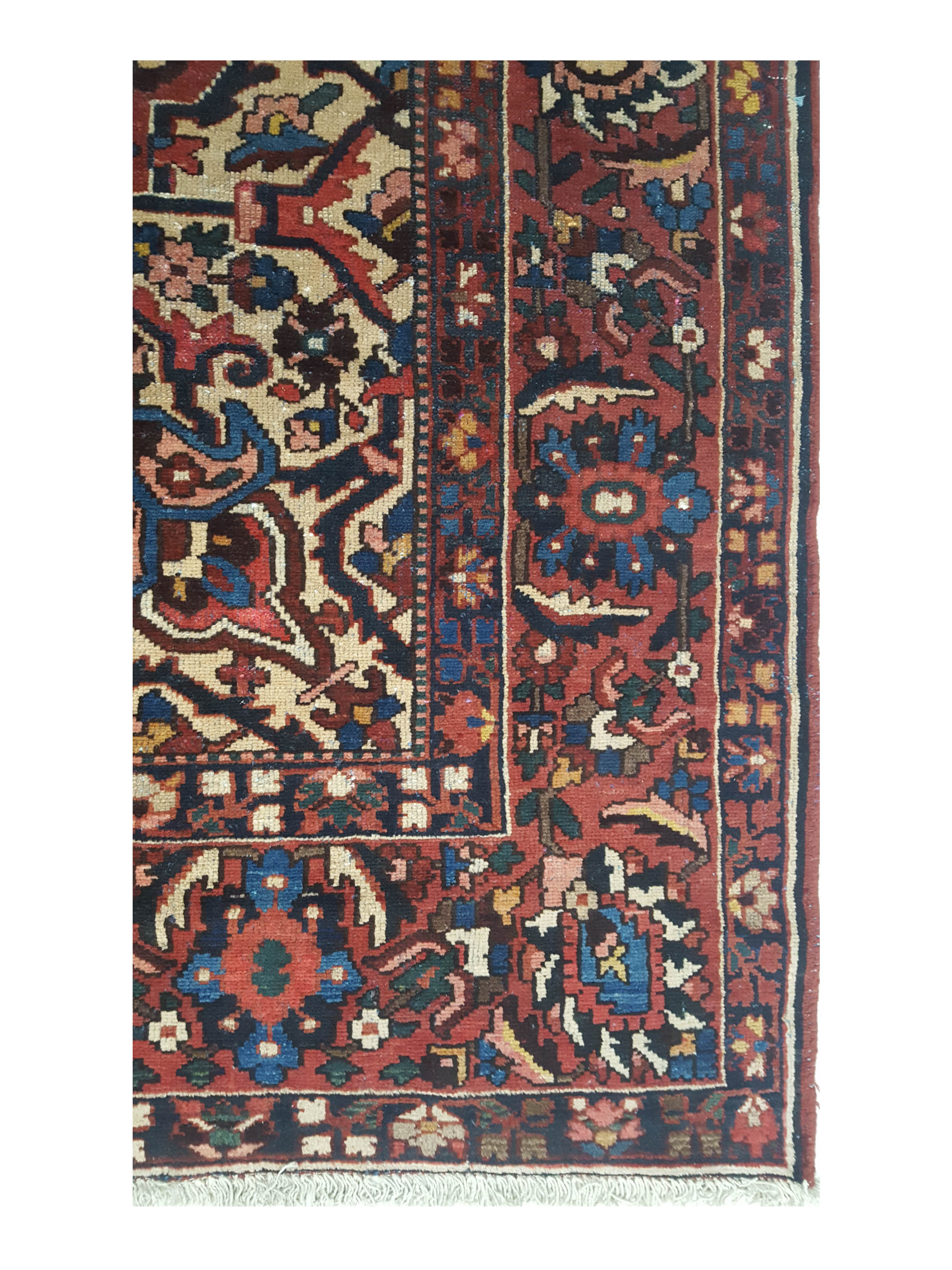 Bakhtiyari Hand Knotted Blue 10x15 - Image 4 of 7