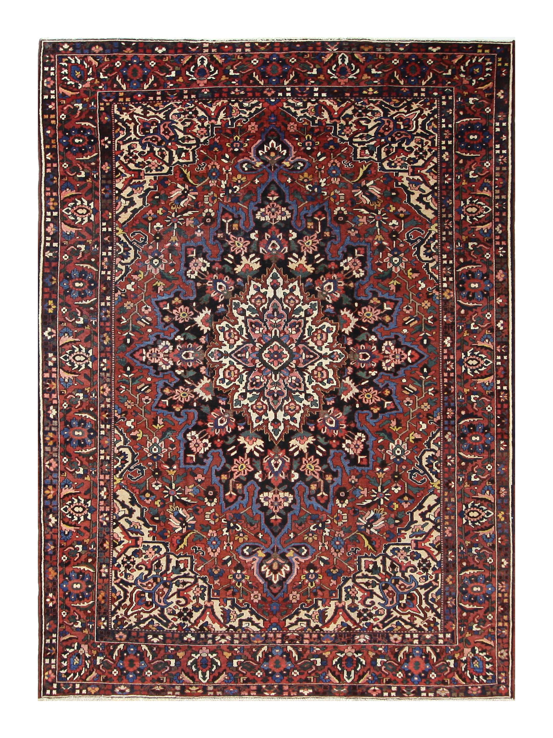 Bakhtiyari Hand Knotted Blue 10x15