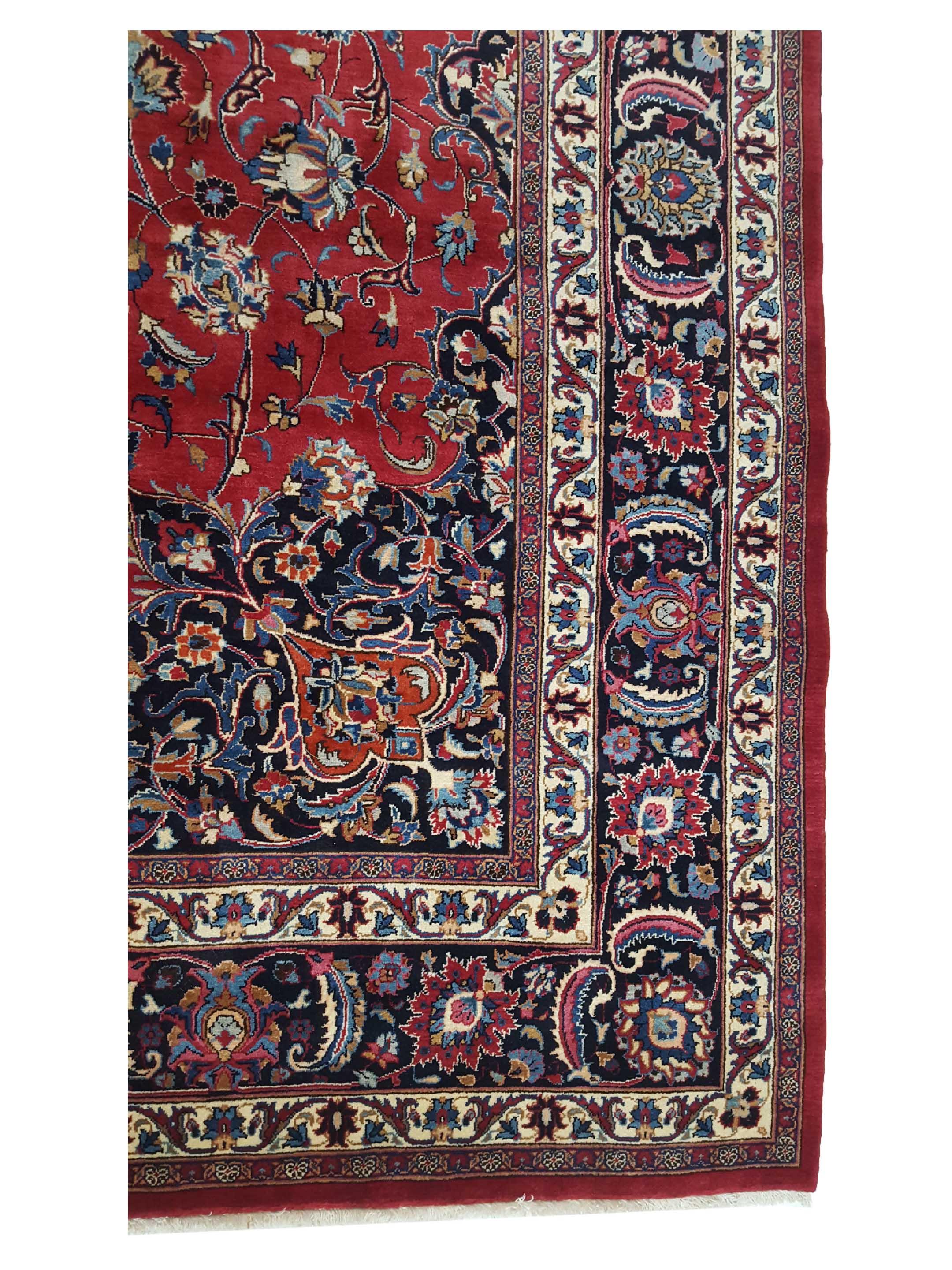 Mashad Semi Antique Red 10x13 - Image 4 of 6