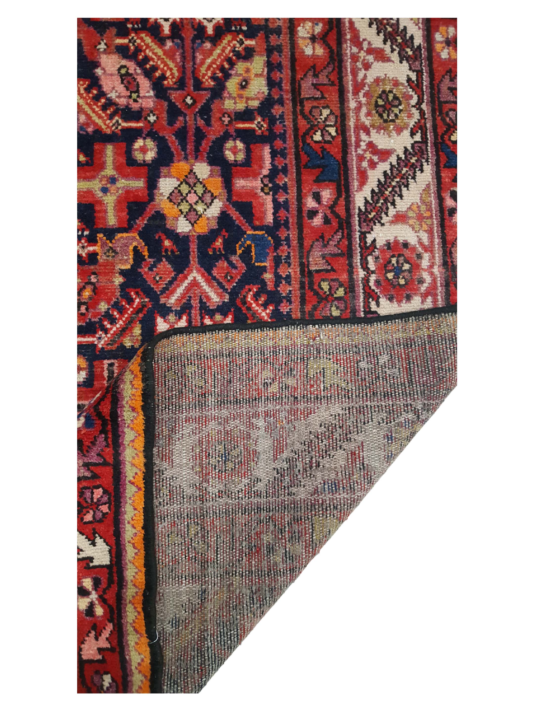 Malayer Hand Knotted Black 5x10 - Image 3 of 6