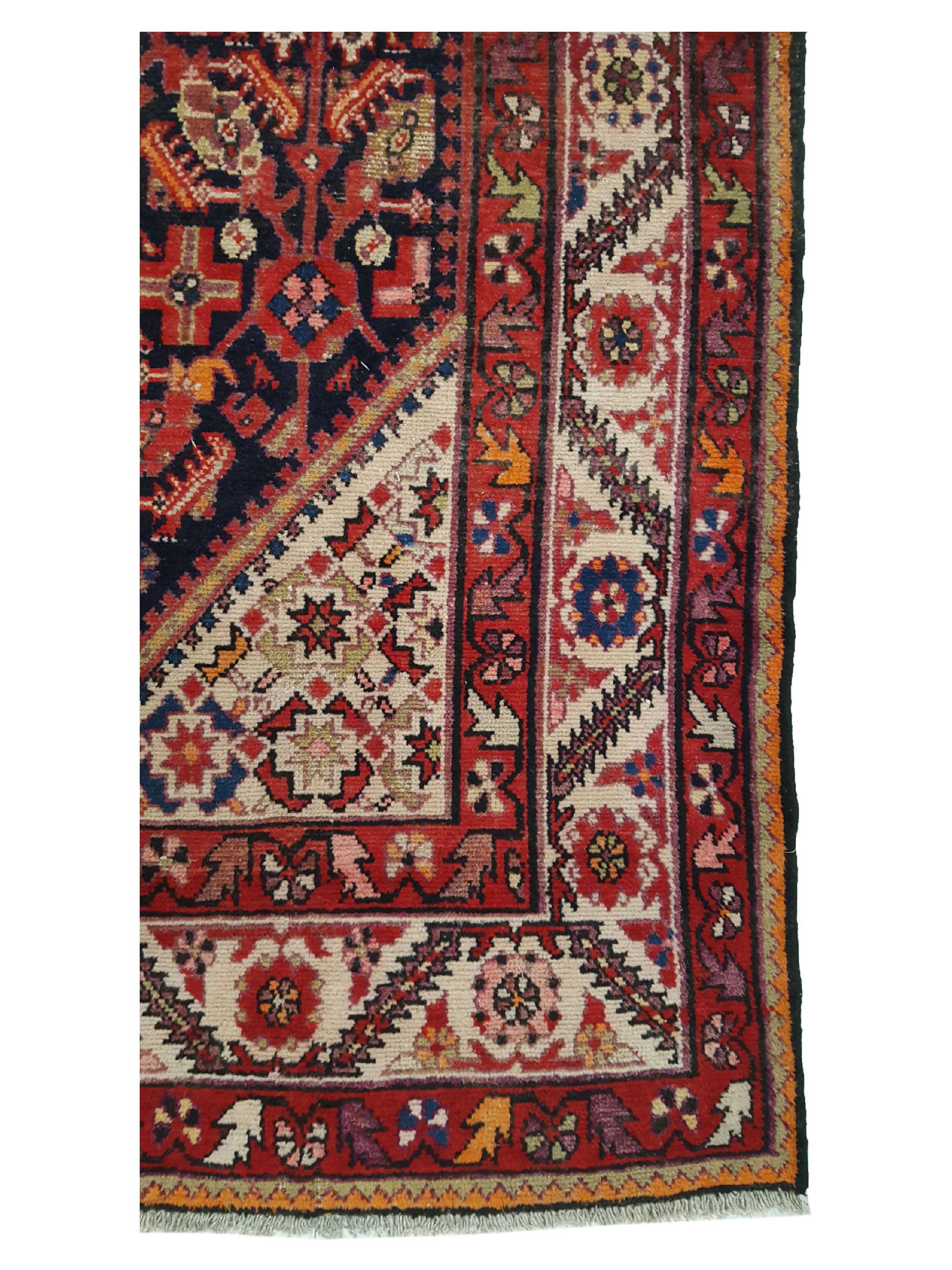 Malayer Hand Knotted Black 5x10 - Image 4 of 6