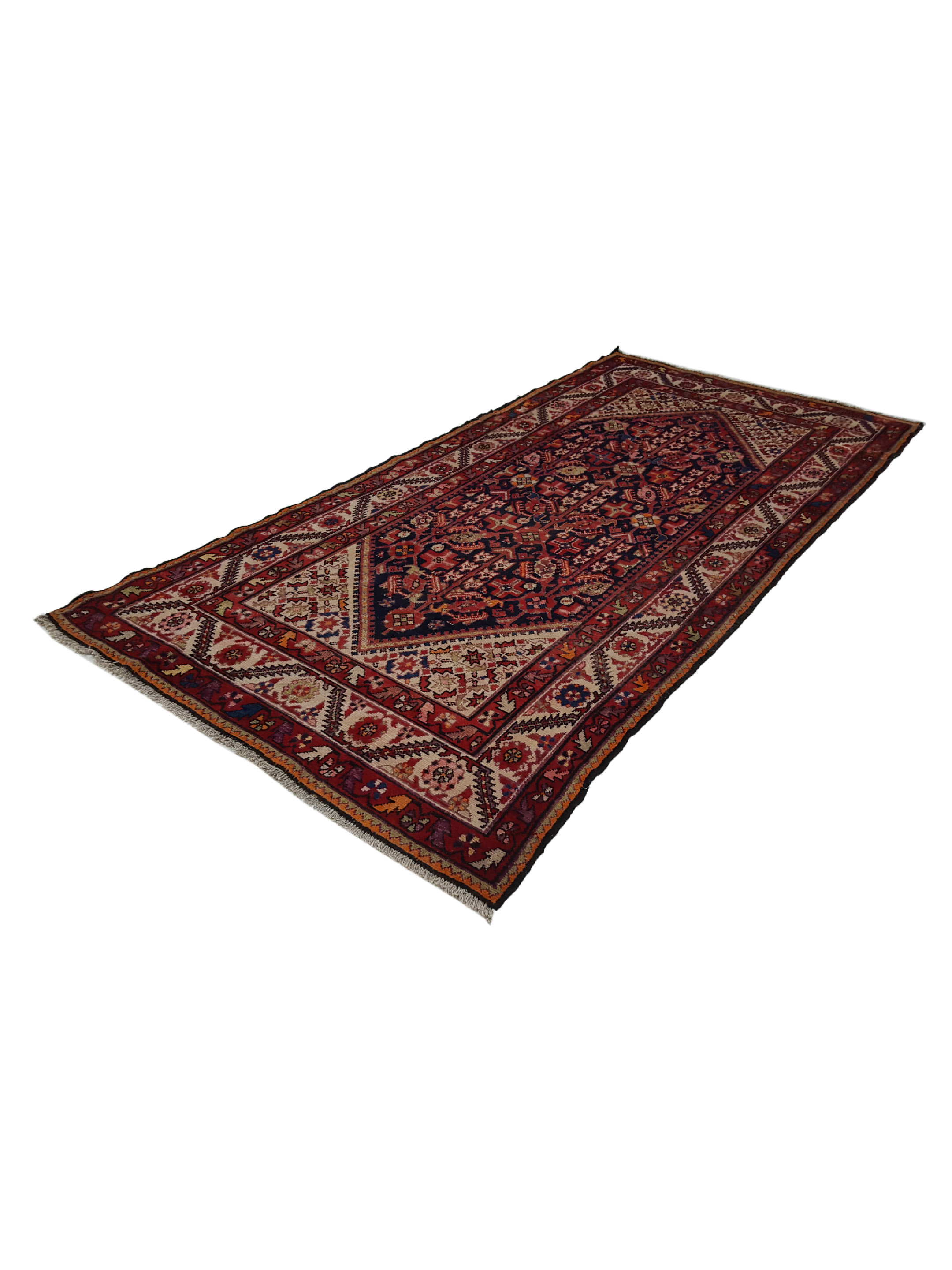 Malayer Hand Knotted Black 5x10 - Image 6 of 6