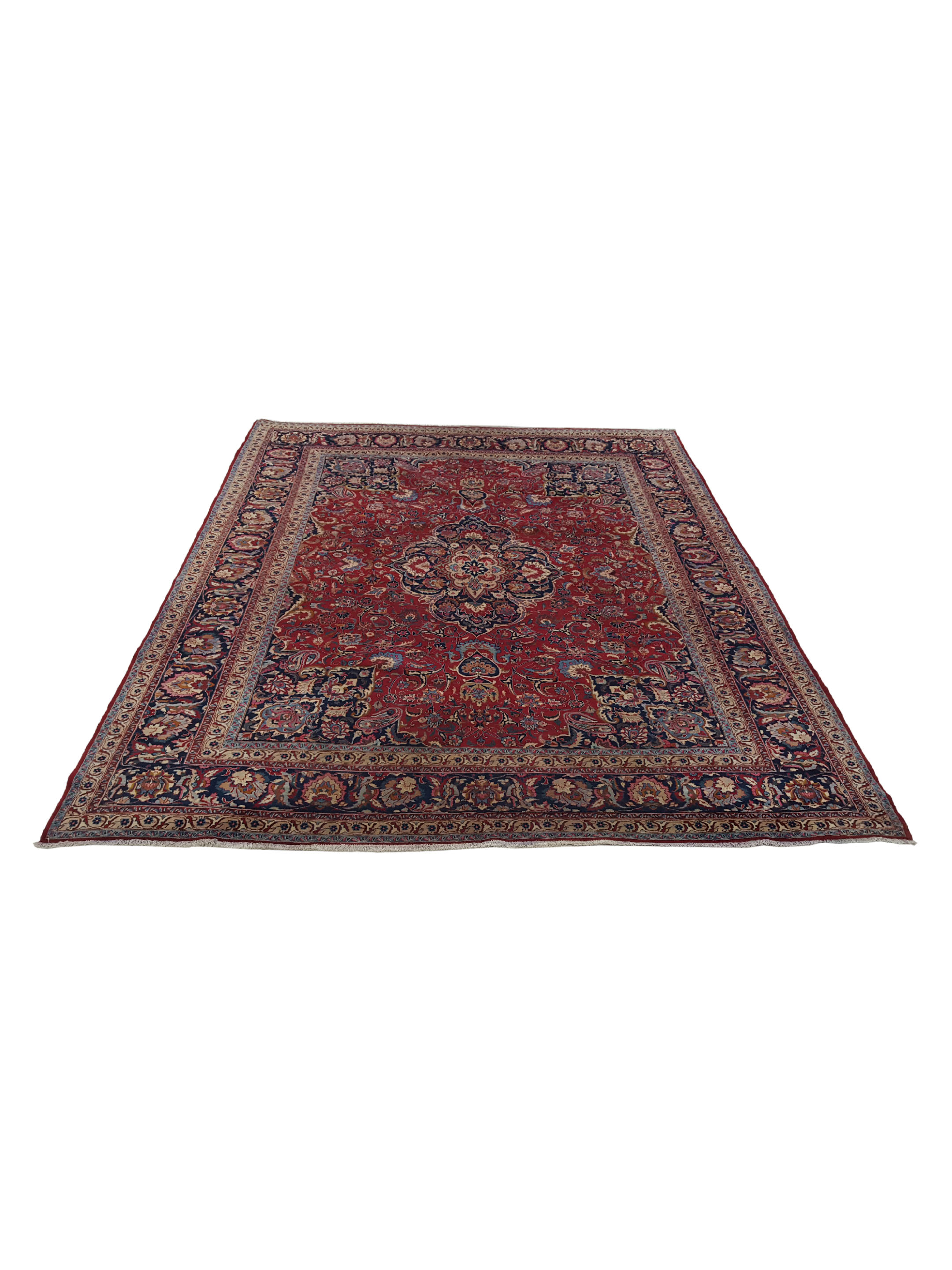 Mashad Semi Antique Red 9x12 - Image 2 of 6