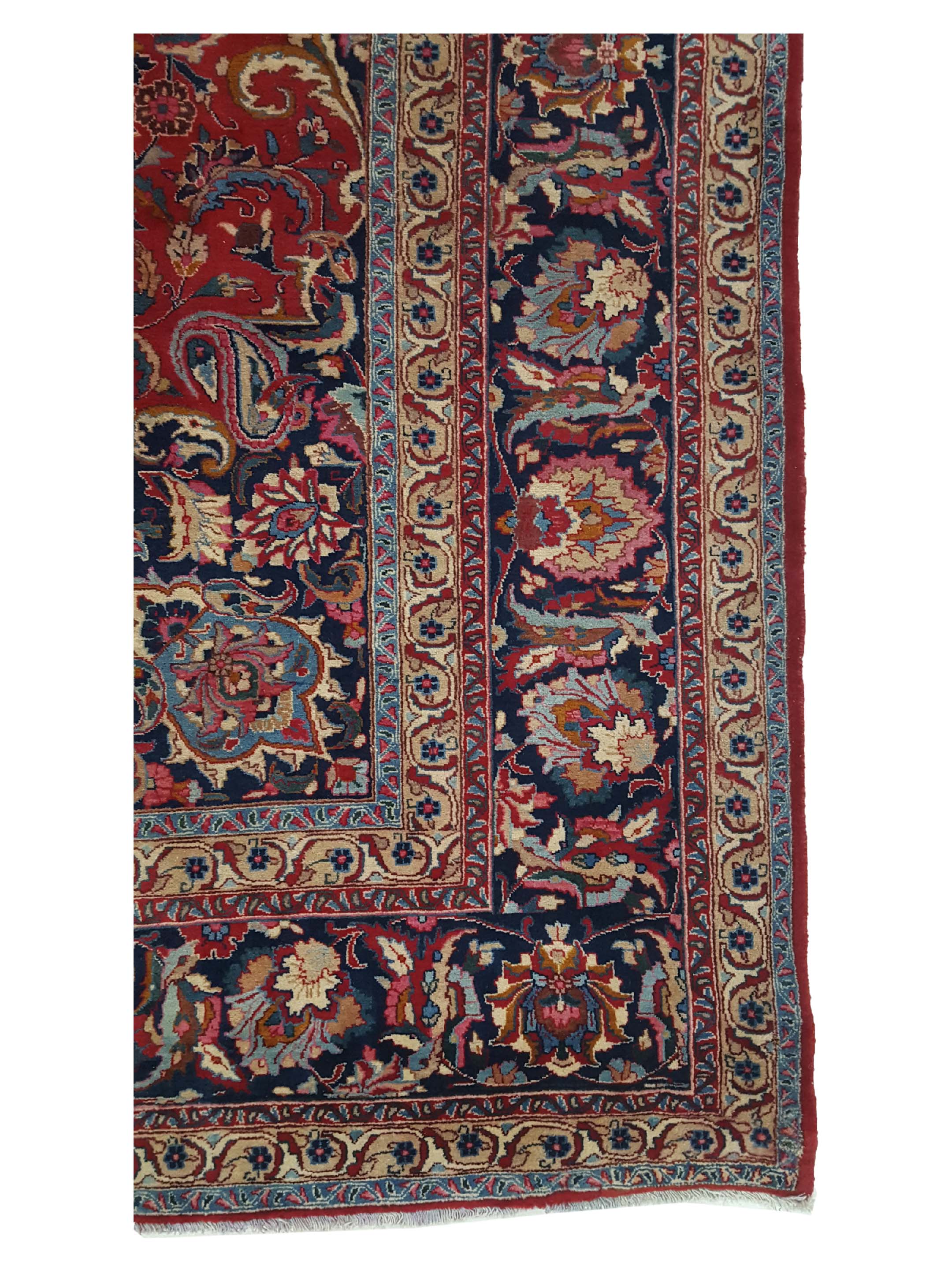 Mashad Semi Antique Red 9x12 - Image 4 of 6