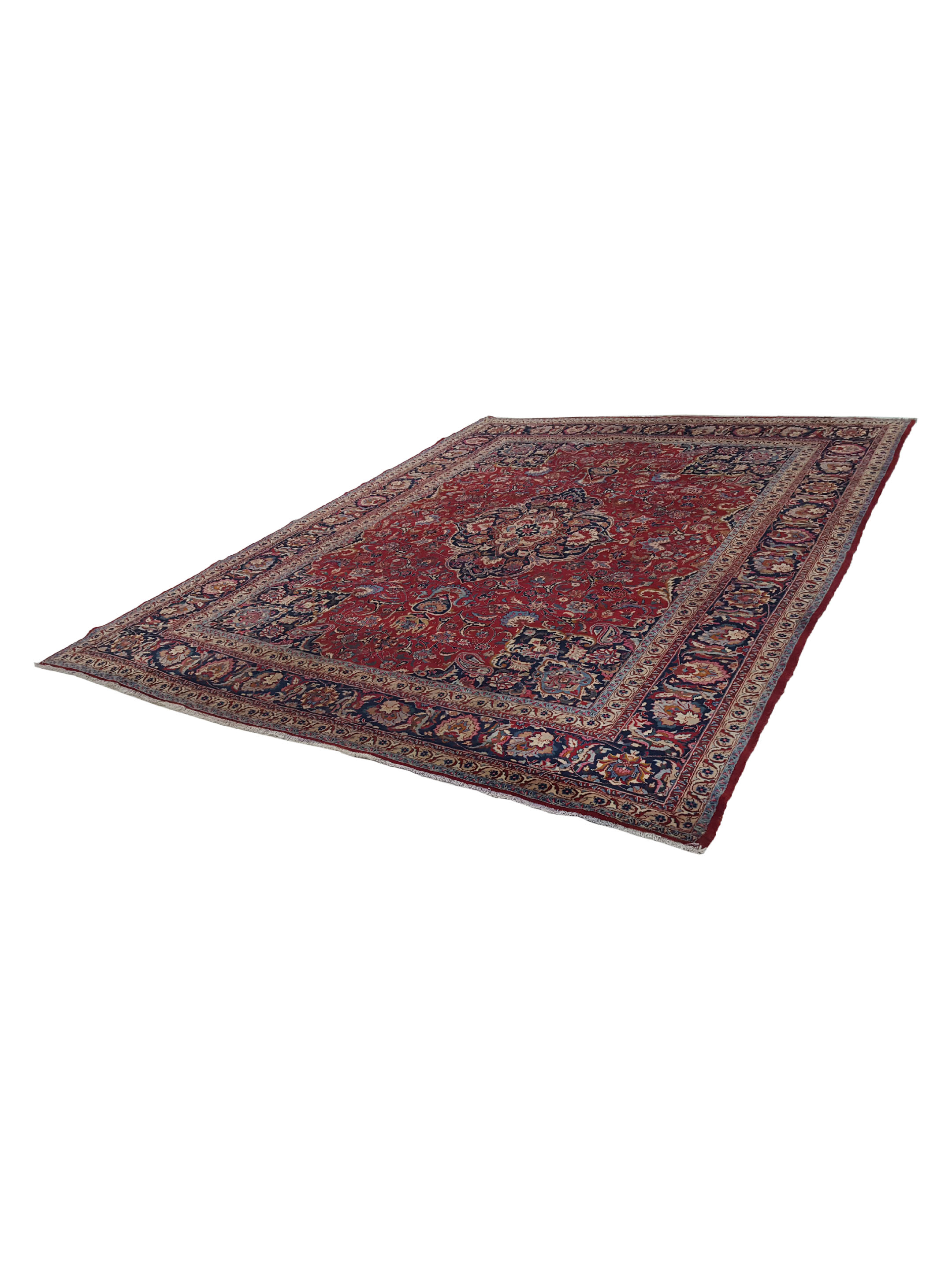 Mashad Semi Antique Red 9x12 - Image 6 of 6