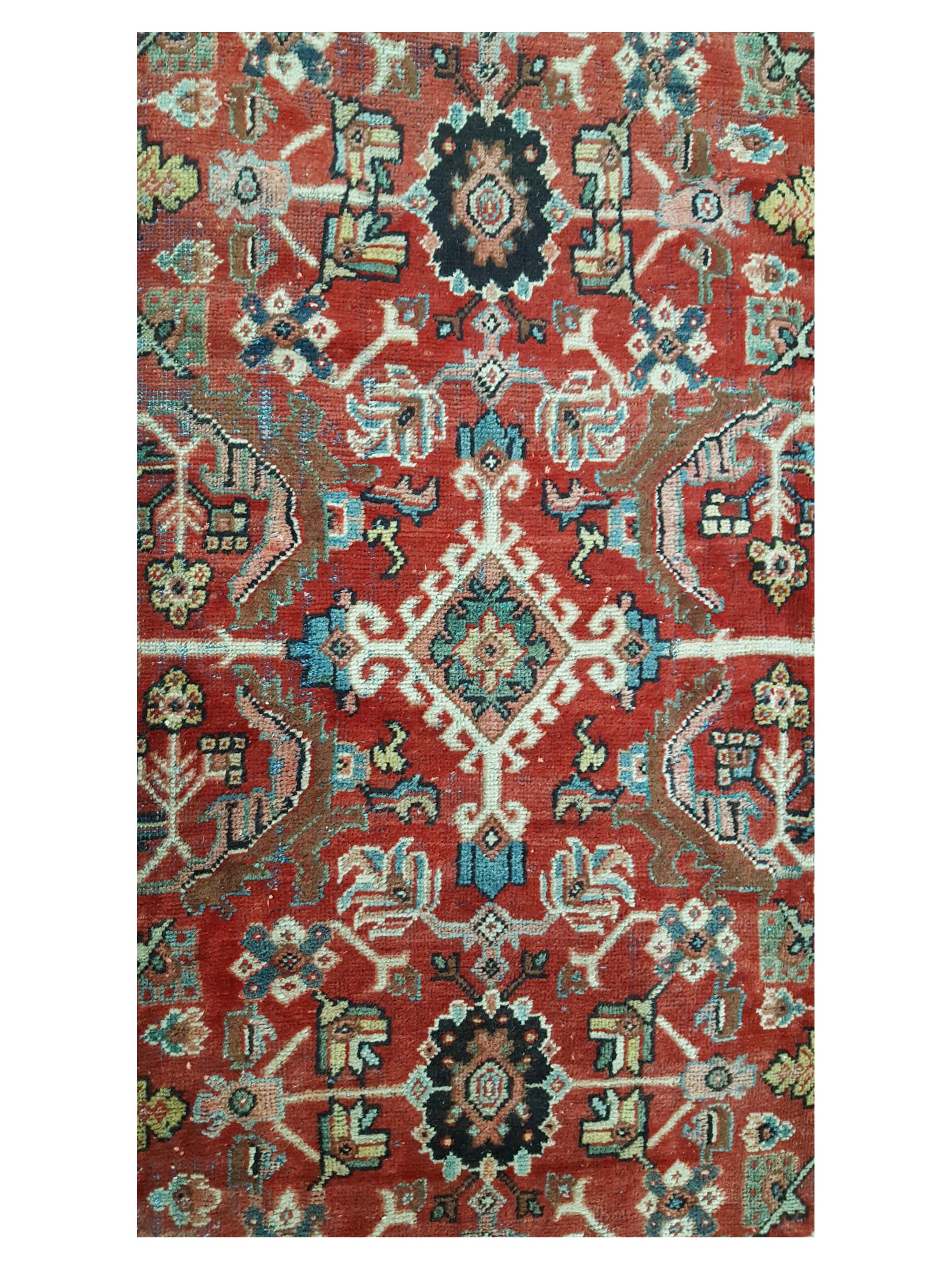 Mahal Hand Knotted Black 9x12 - Image 5 of 7