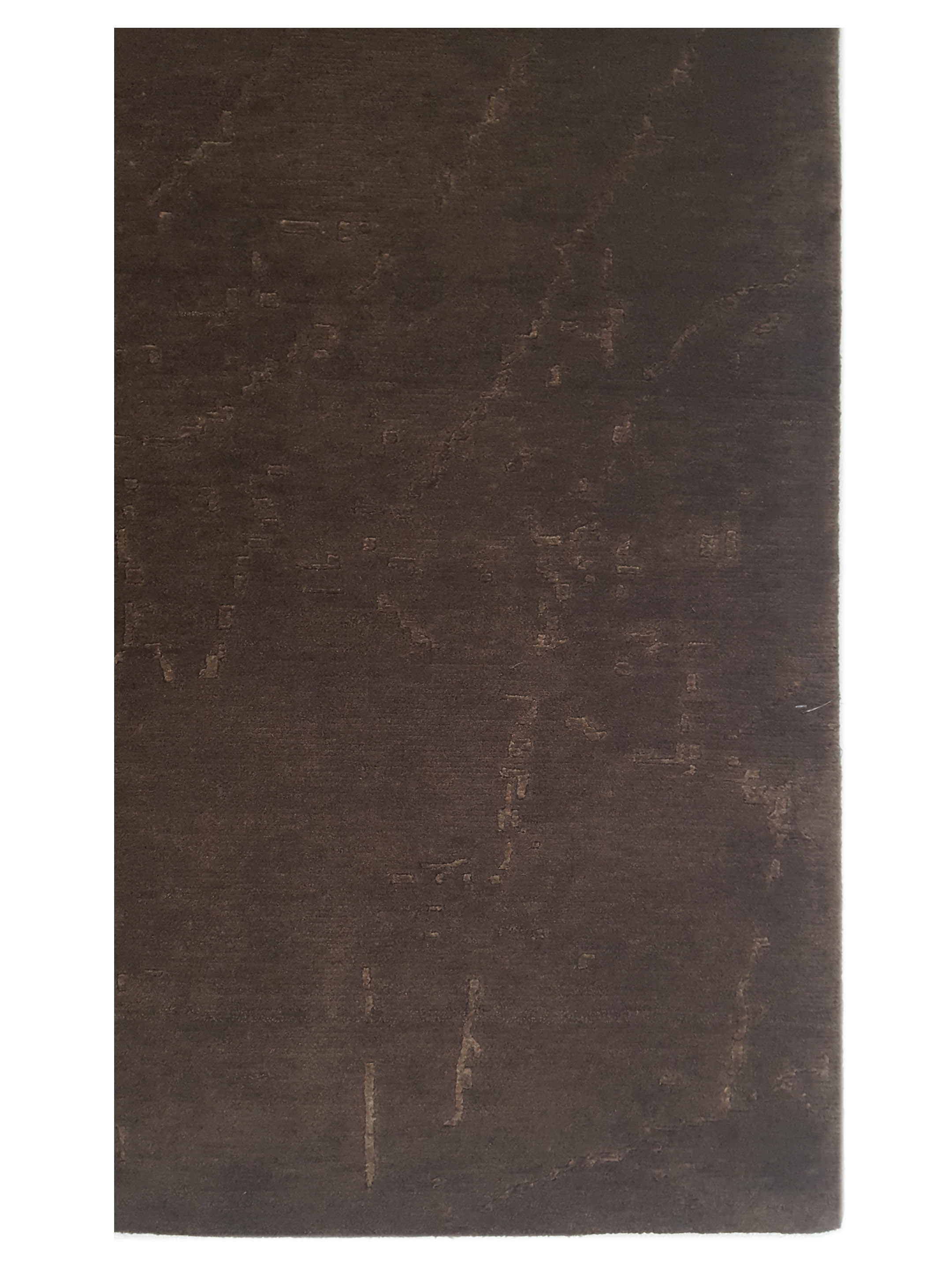 Tibetan Hand Knotted Brown 8x10 - Image 3 of 5