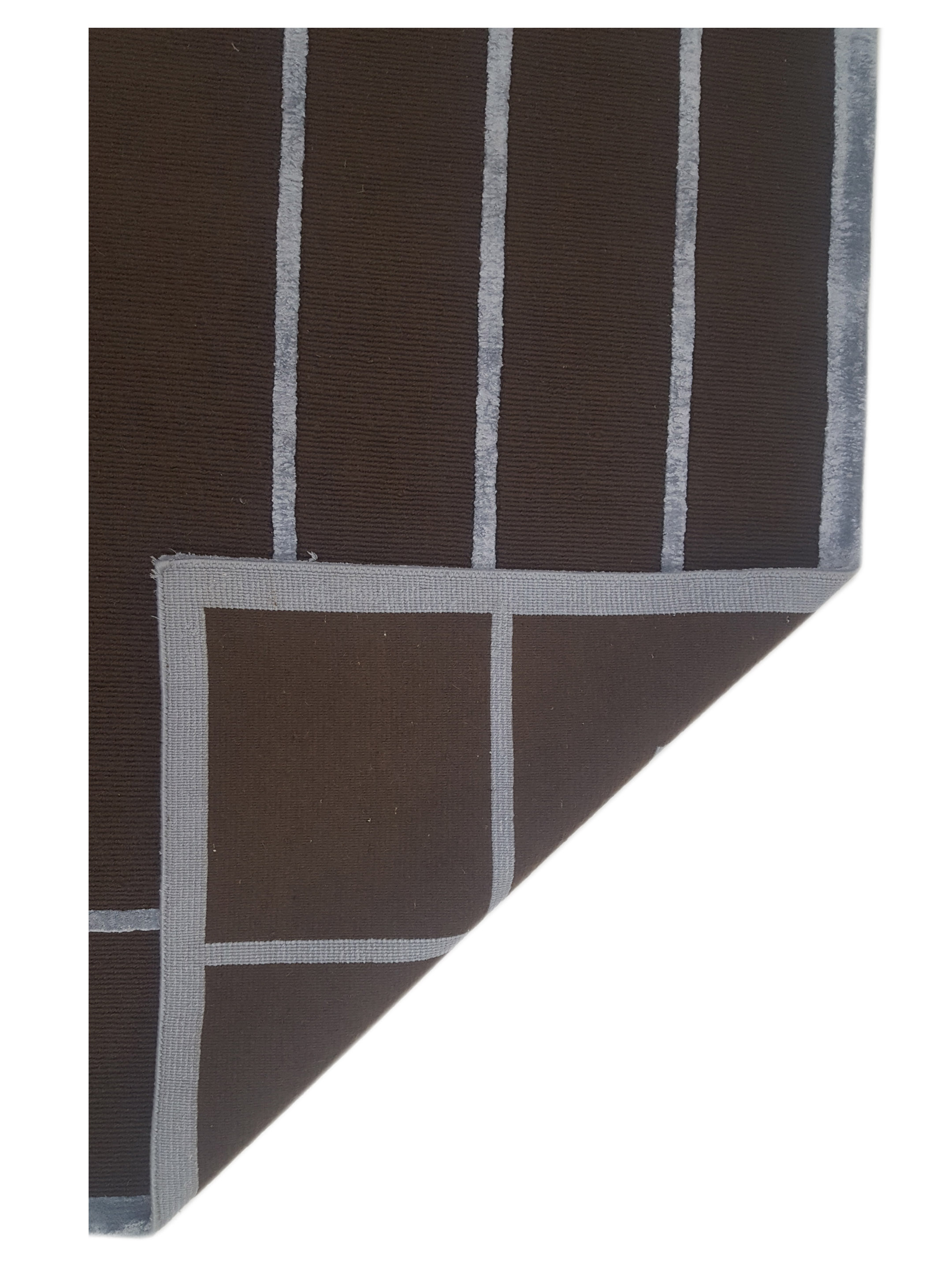 Tibetan Hand Knotted Brown 8x10 - Image 5 of 5