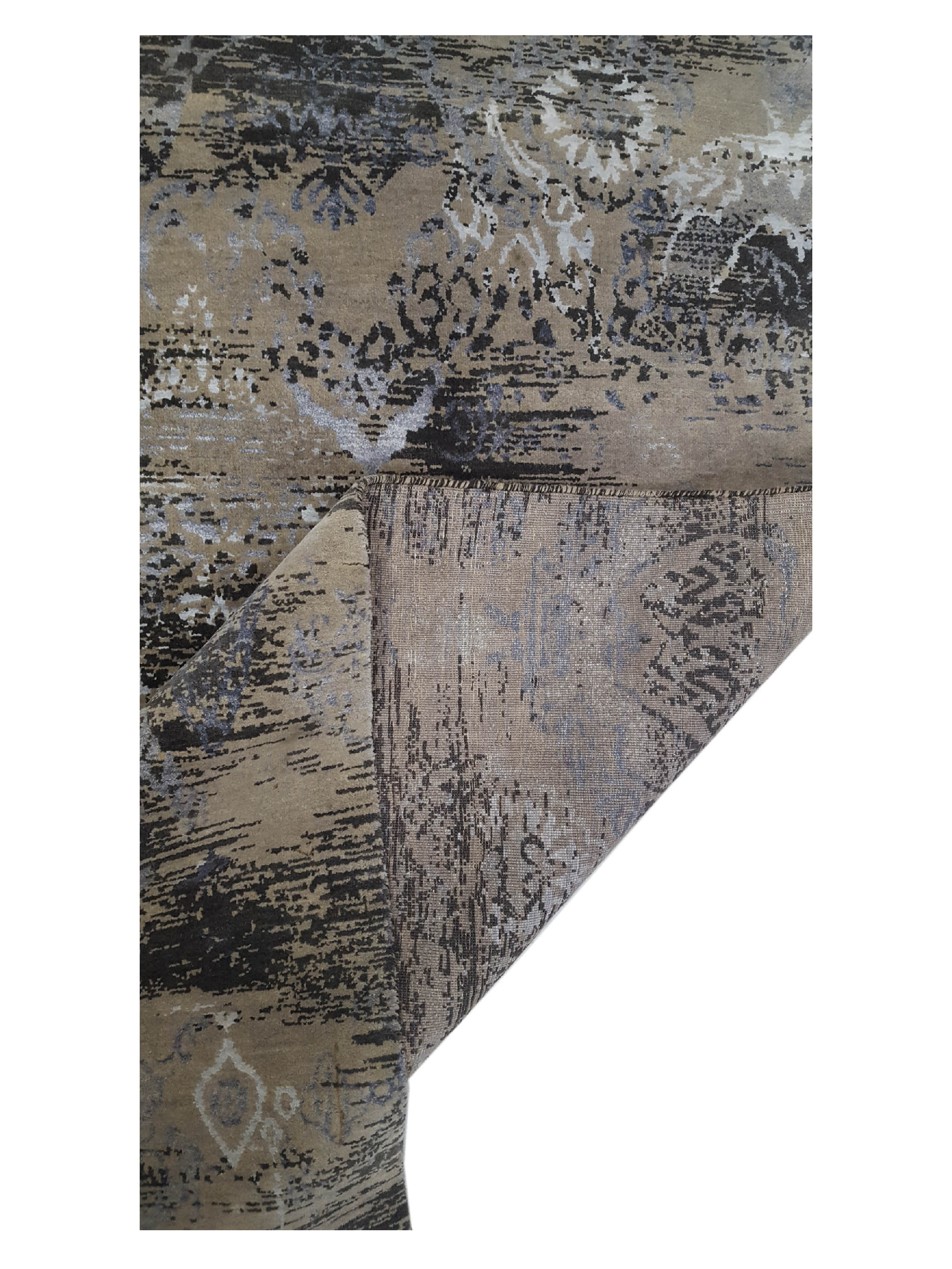 Venus Hand Knotted Khaki 8x10 - Image 3 of 6