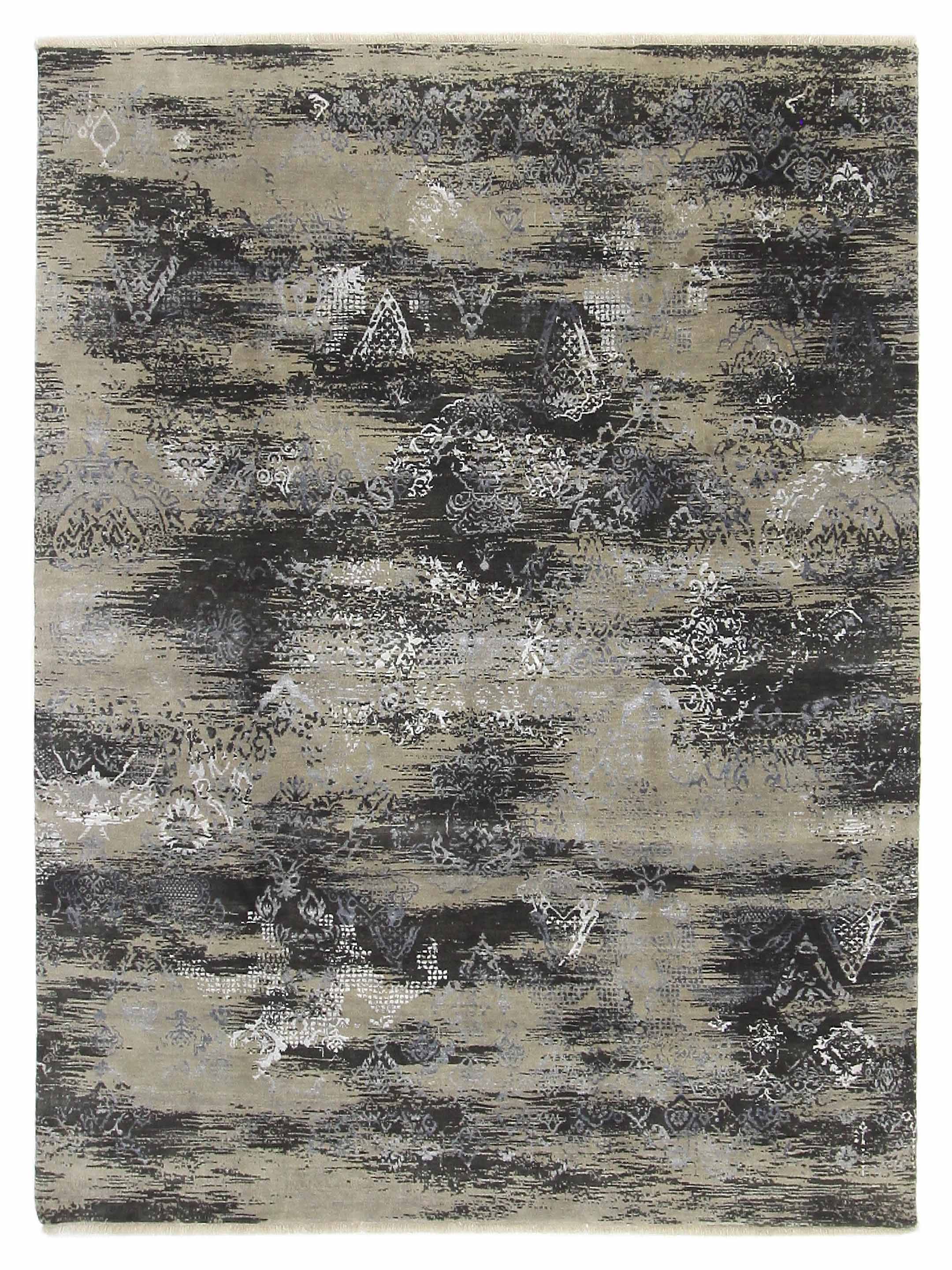 Venus Hand Knotted Khaki 8x10