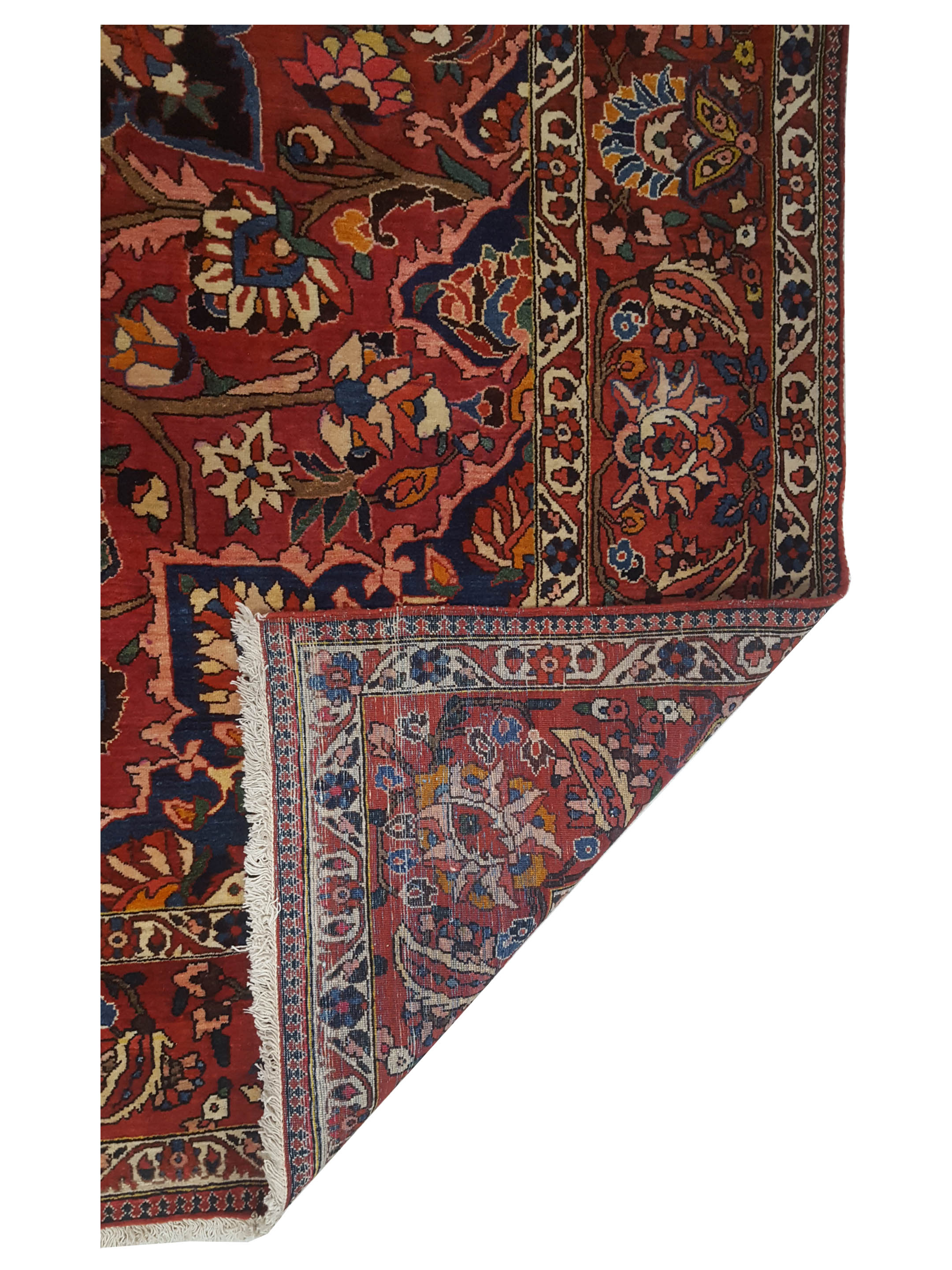 Antique Bakhtiyari Red 7x10 - Image 5 of 5