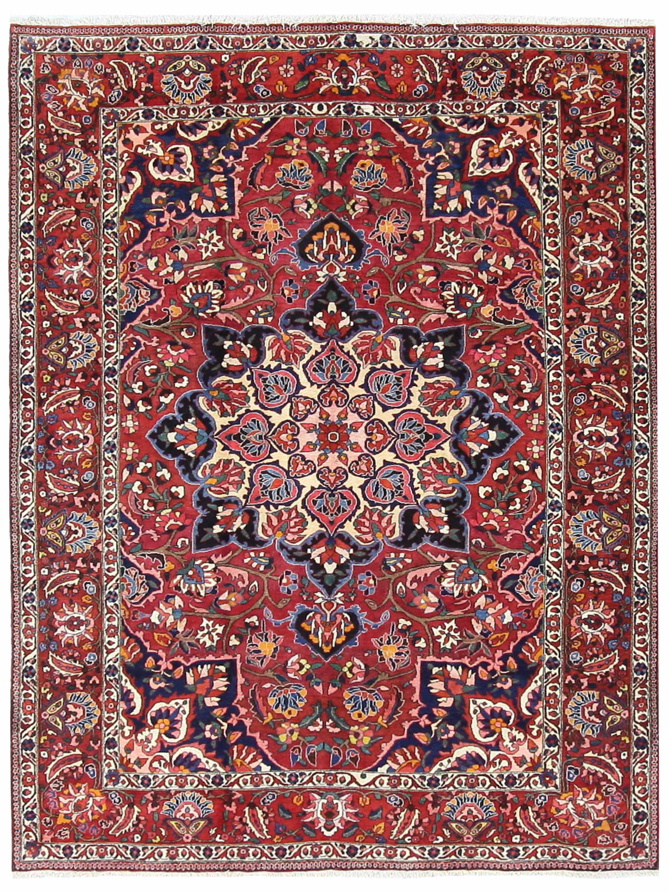 Antique Bakhtiyari Red 7x10