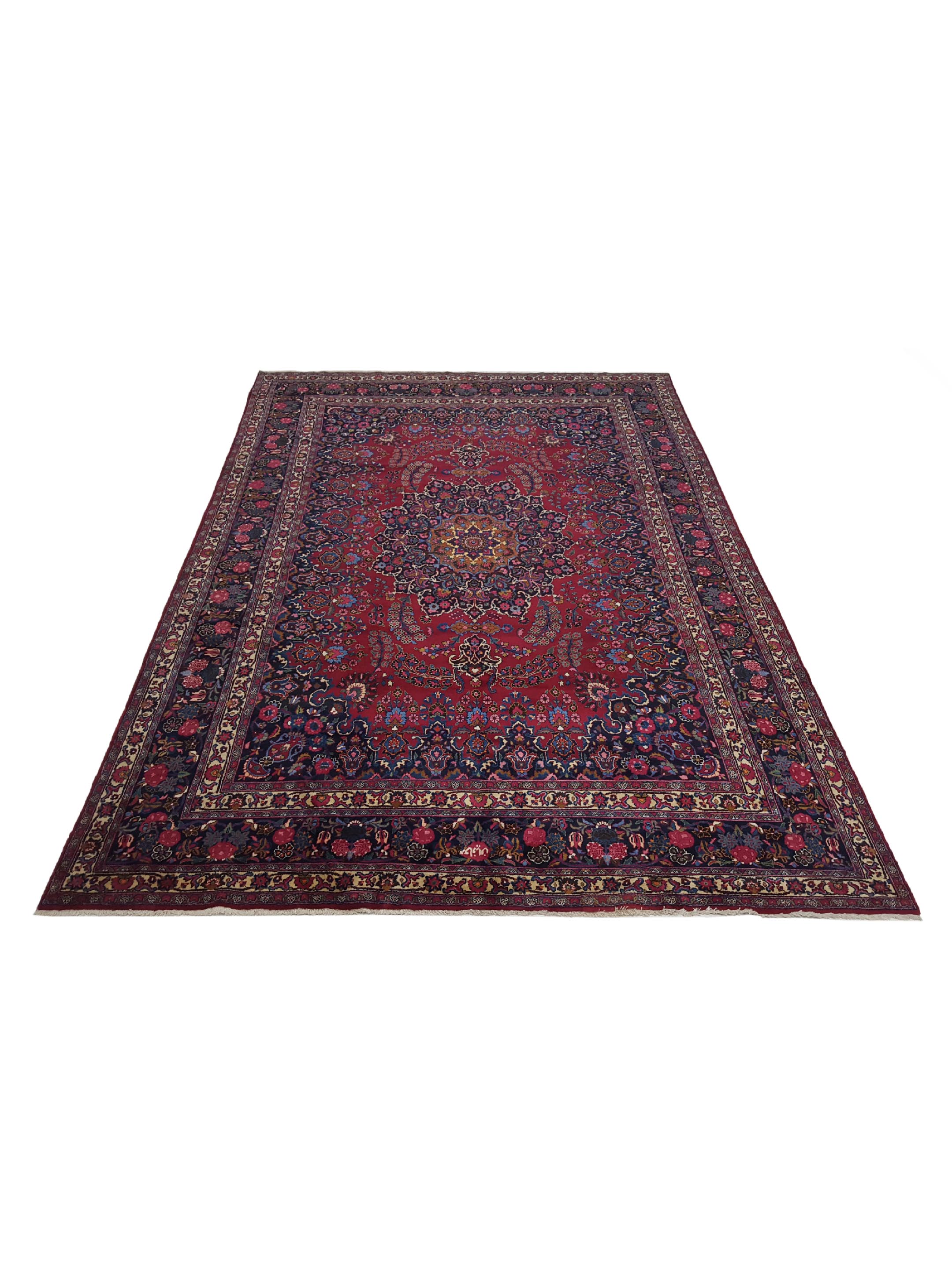 Mashad Semi Antique Red 10x15 - Image 2 of 6