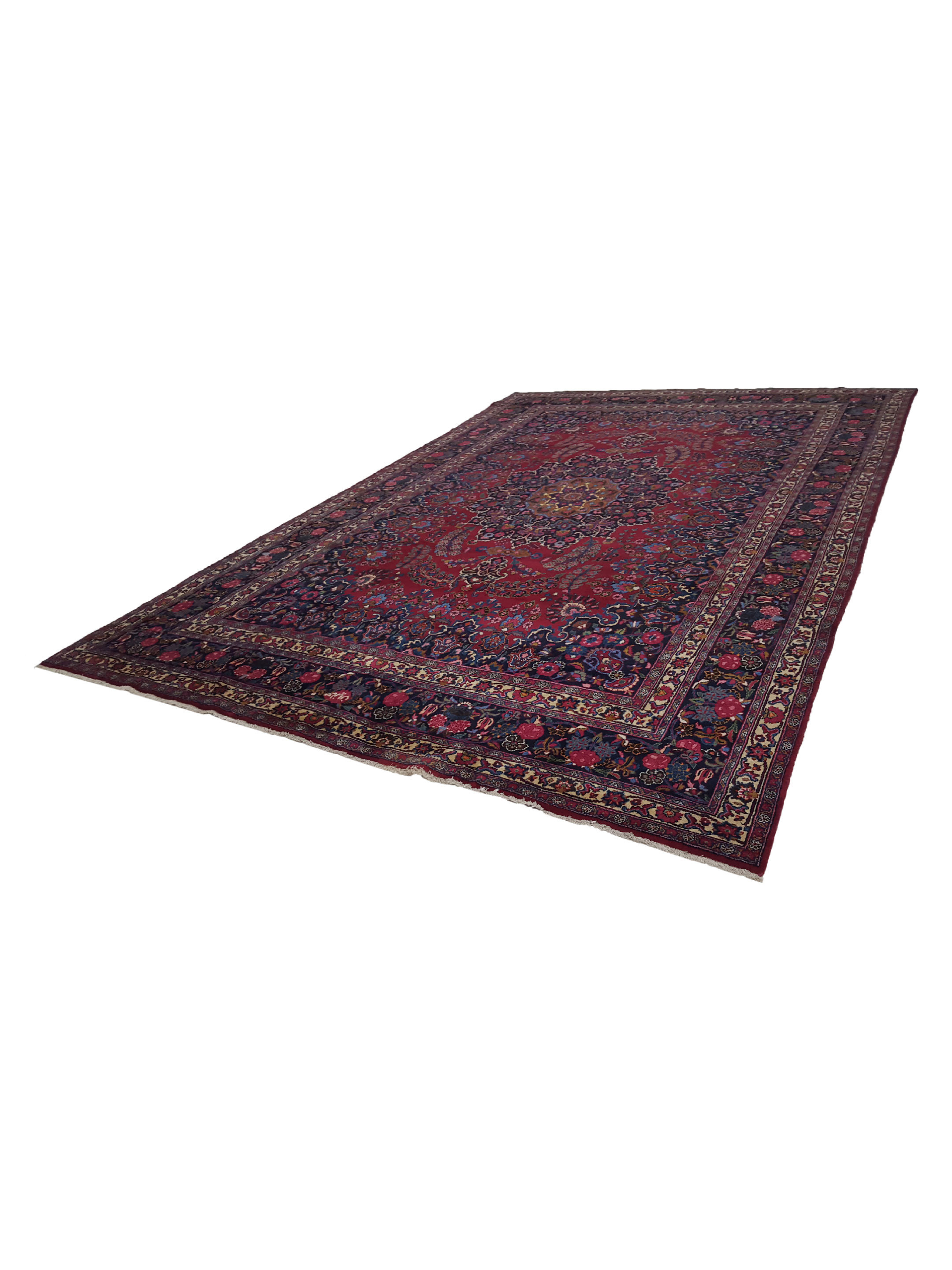 Mashad Semi Antique Red 10x15 - Image 6 of 6