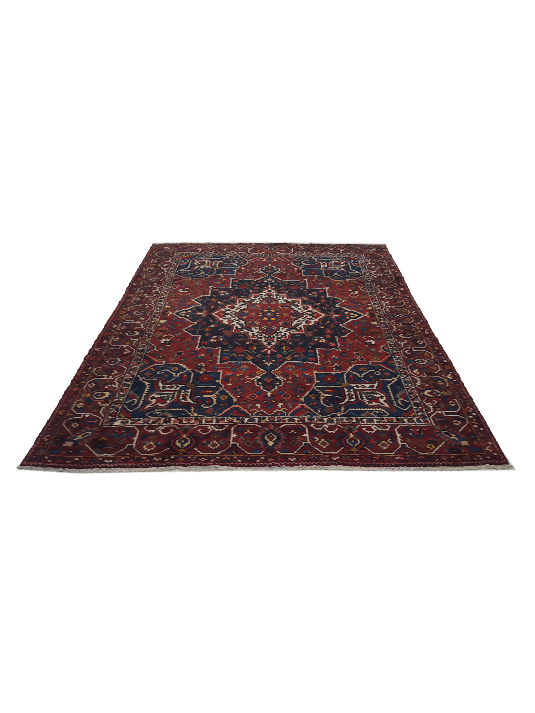 Bakhtiyari Hand Knotted Red 11x13 - Image 2 of 6