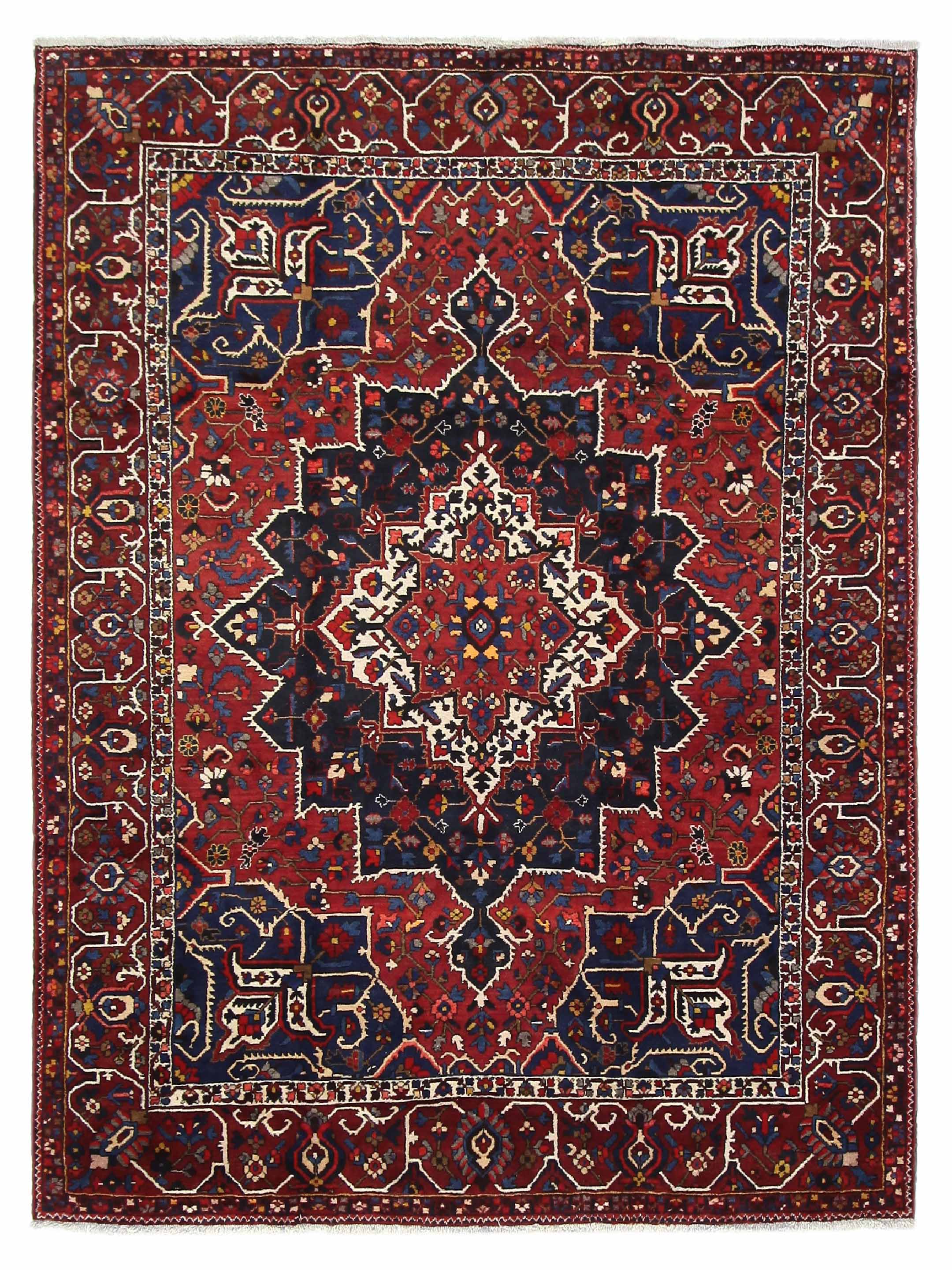 Bakhtiyari Hand Knotted Red 11x13