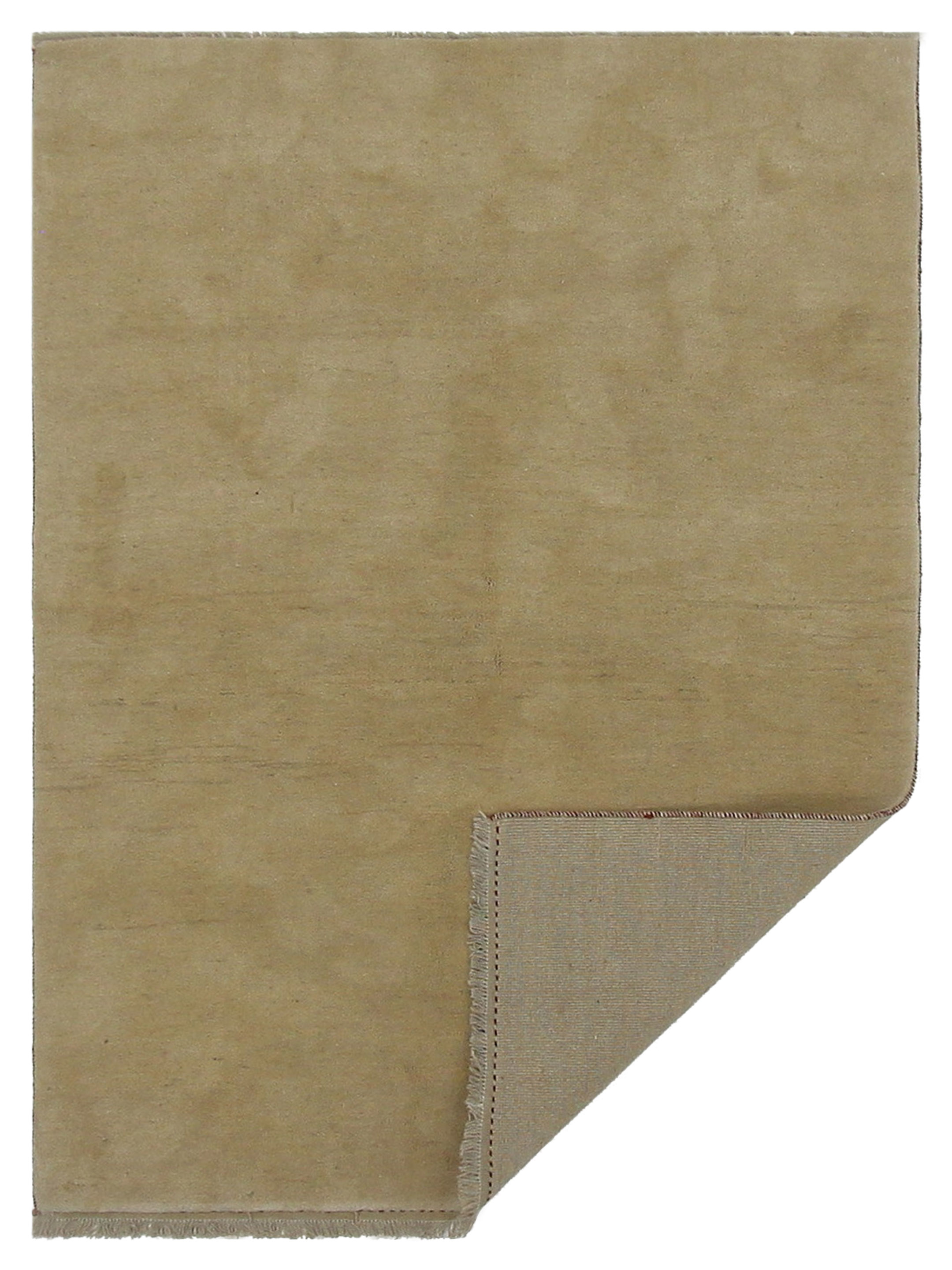 Gabbeh Hand Knotted Khaki 6x8 - Image 3 of 6