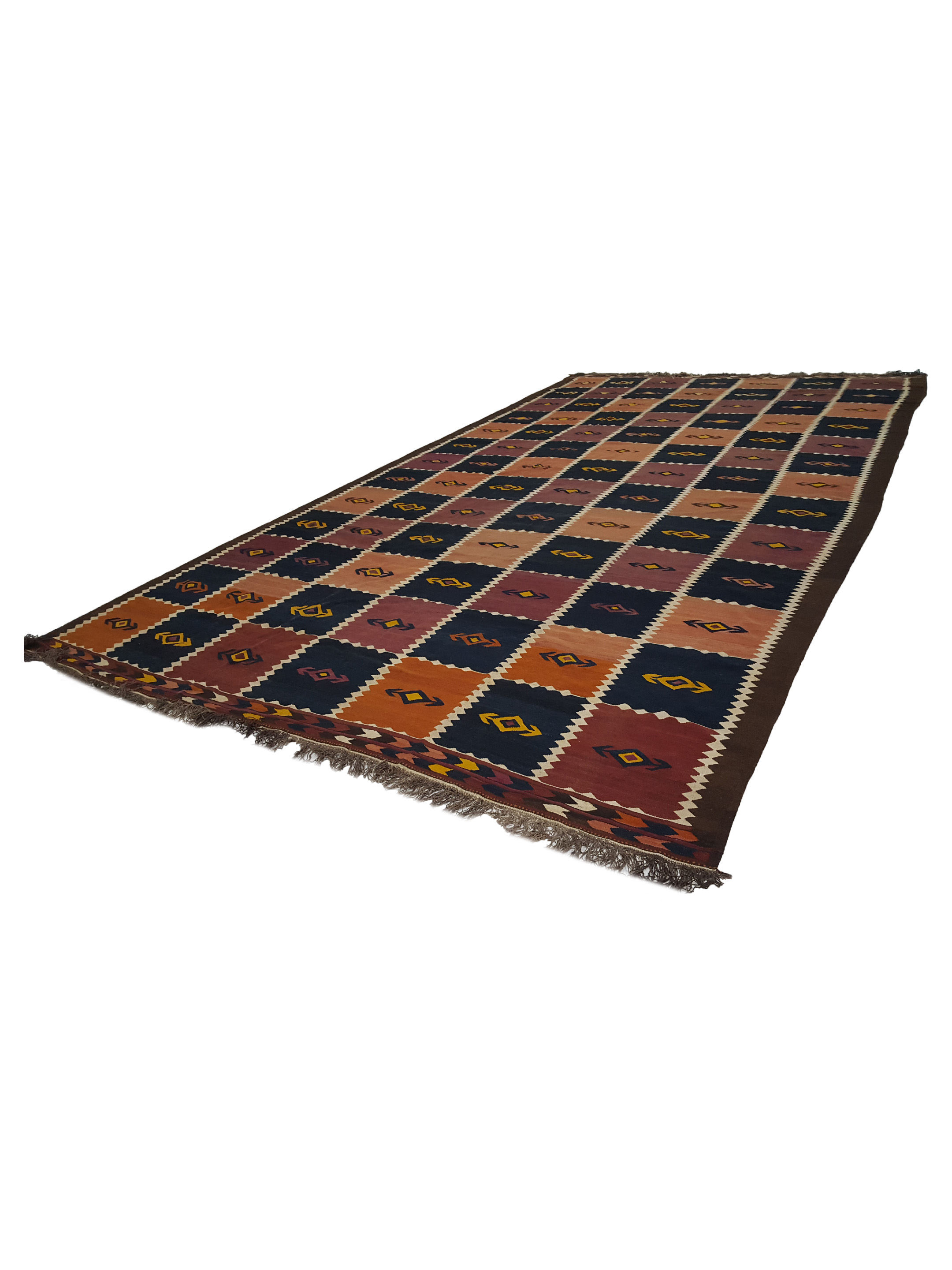 Kilim Hand Woven Multi 10x19 - Image 6 of 6