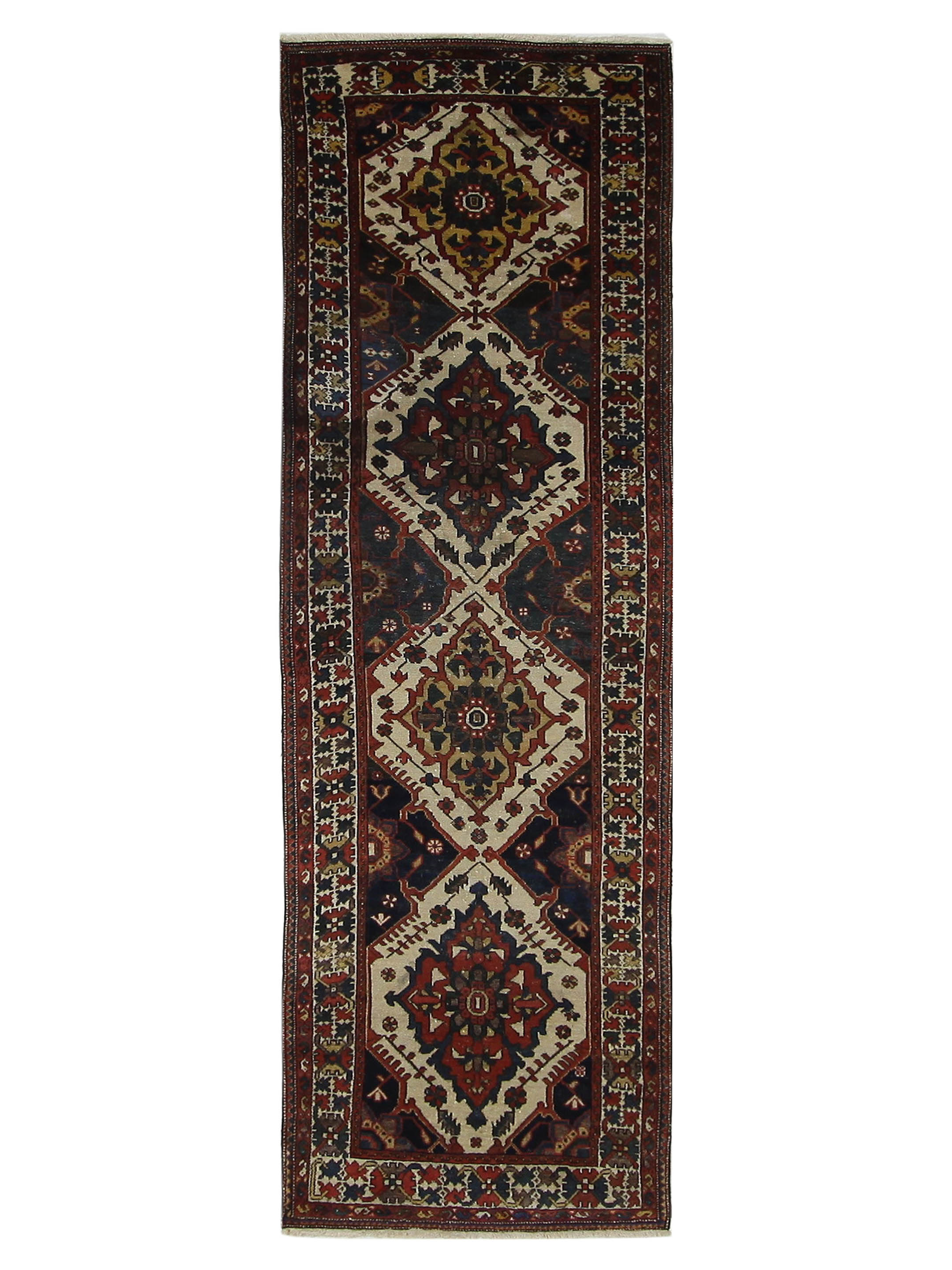 Bakhtiyari Hand Knotted Red 3x12