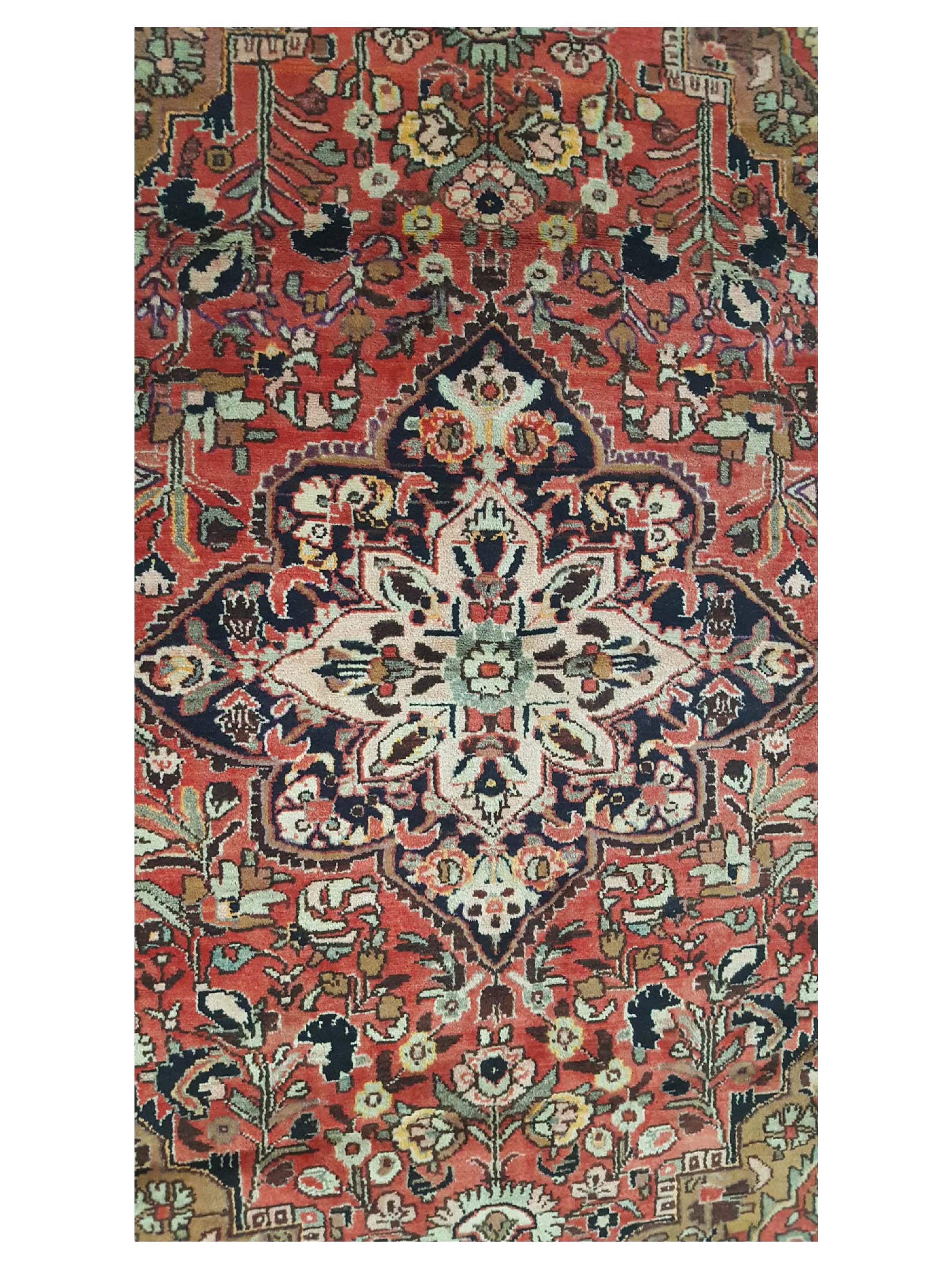 Lilian Hand Knotted Red 5x8 - Image 5 of 6