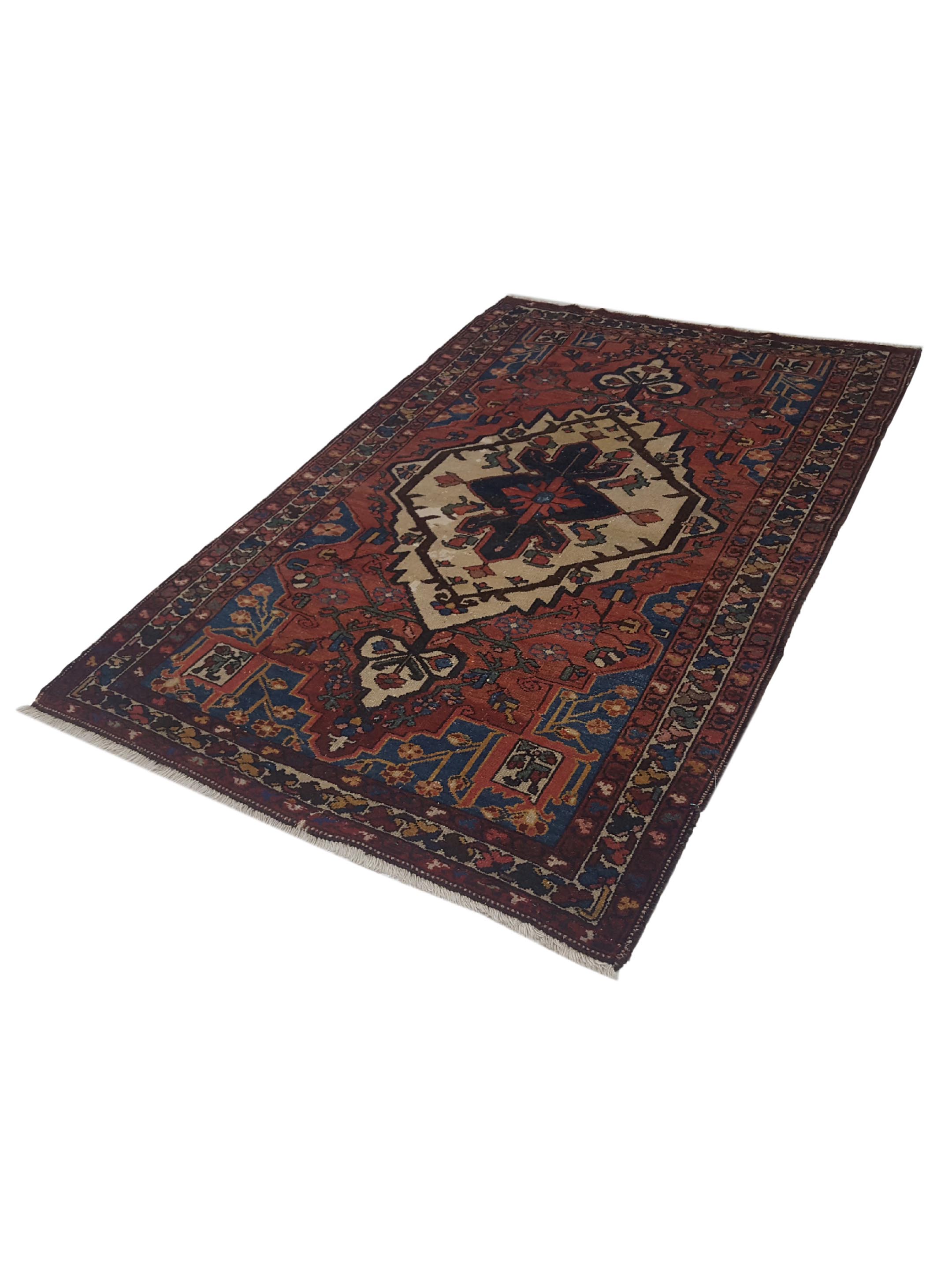 Bakhtiyari Hand Knotted Brown 5x8 - Image 6 of 6
