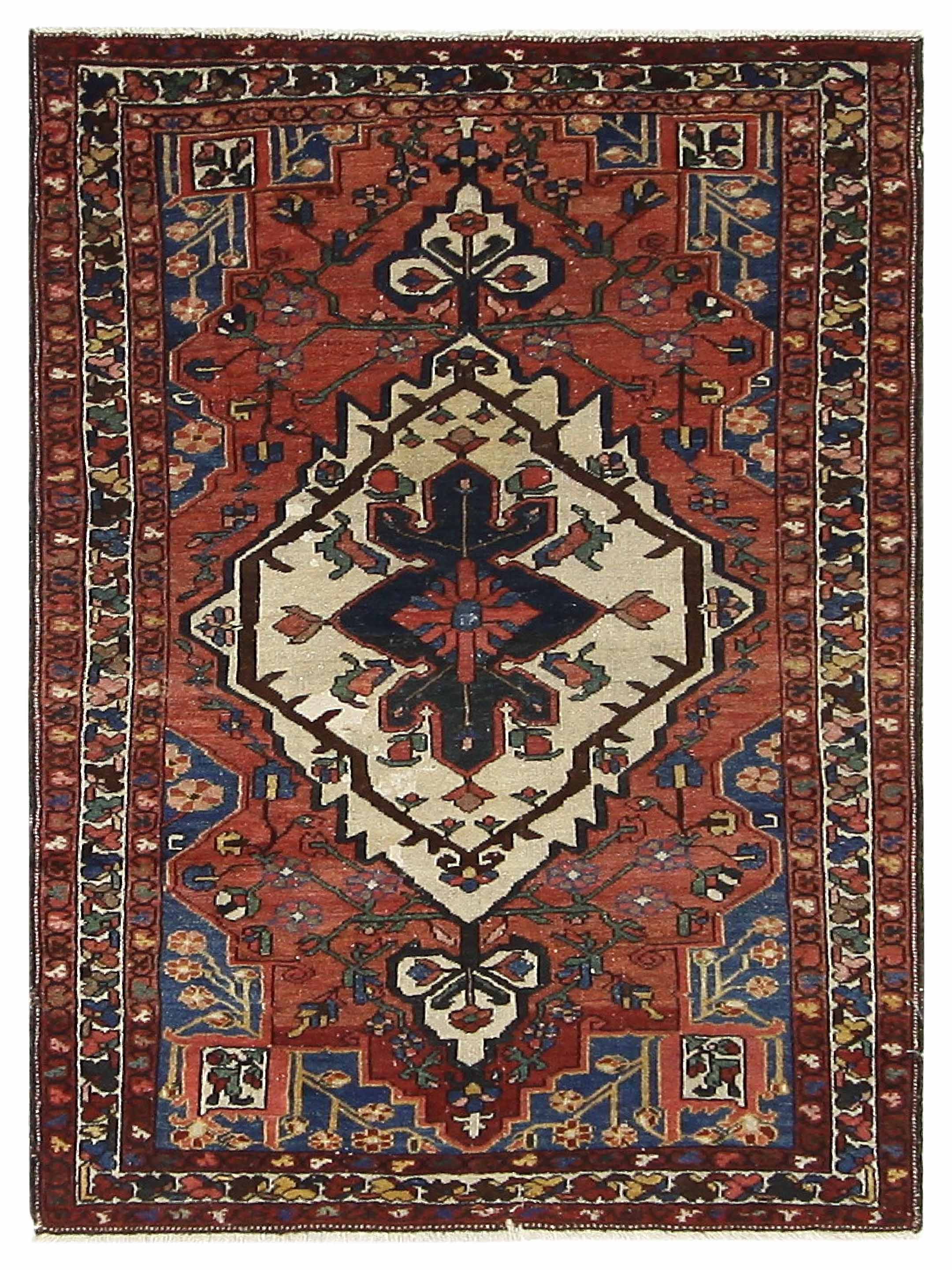 Bakhtiyari Hand Knotted Brown 5x8