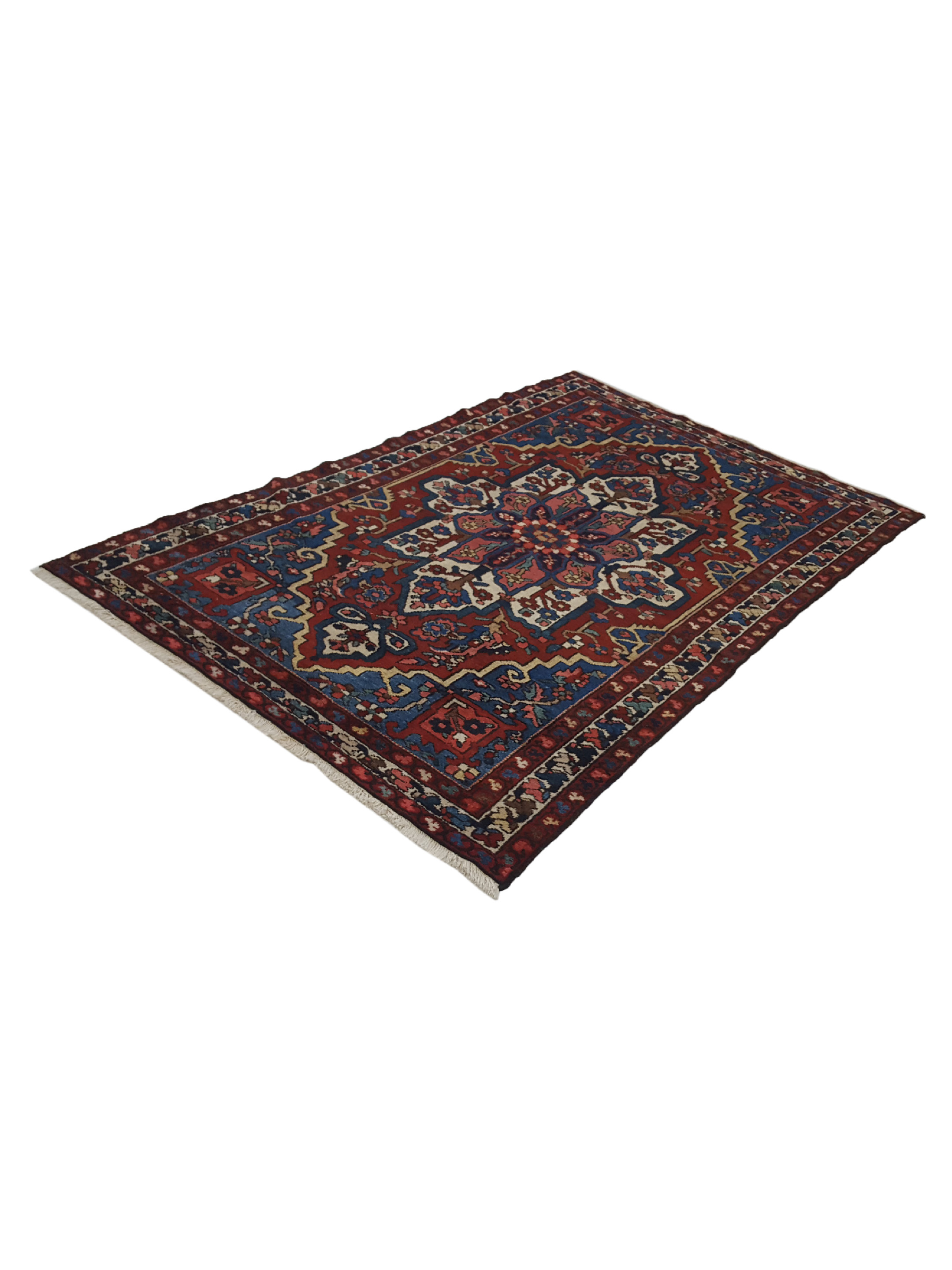 Bakhtiyari Hand Knotted Red 5x7 - Image 6 of 6