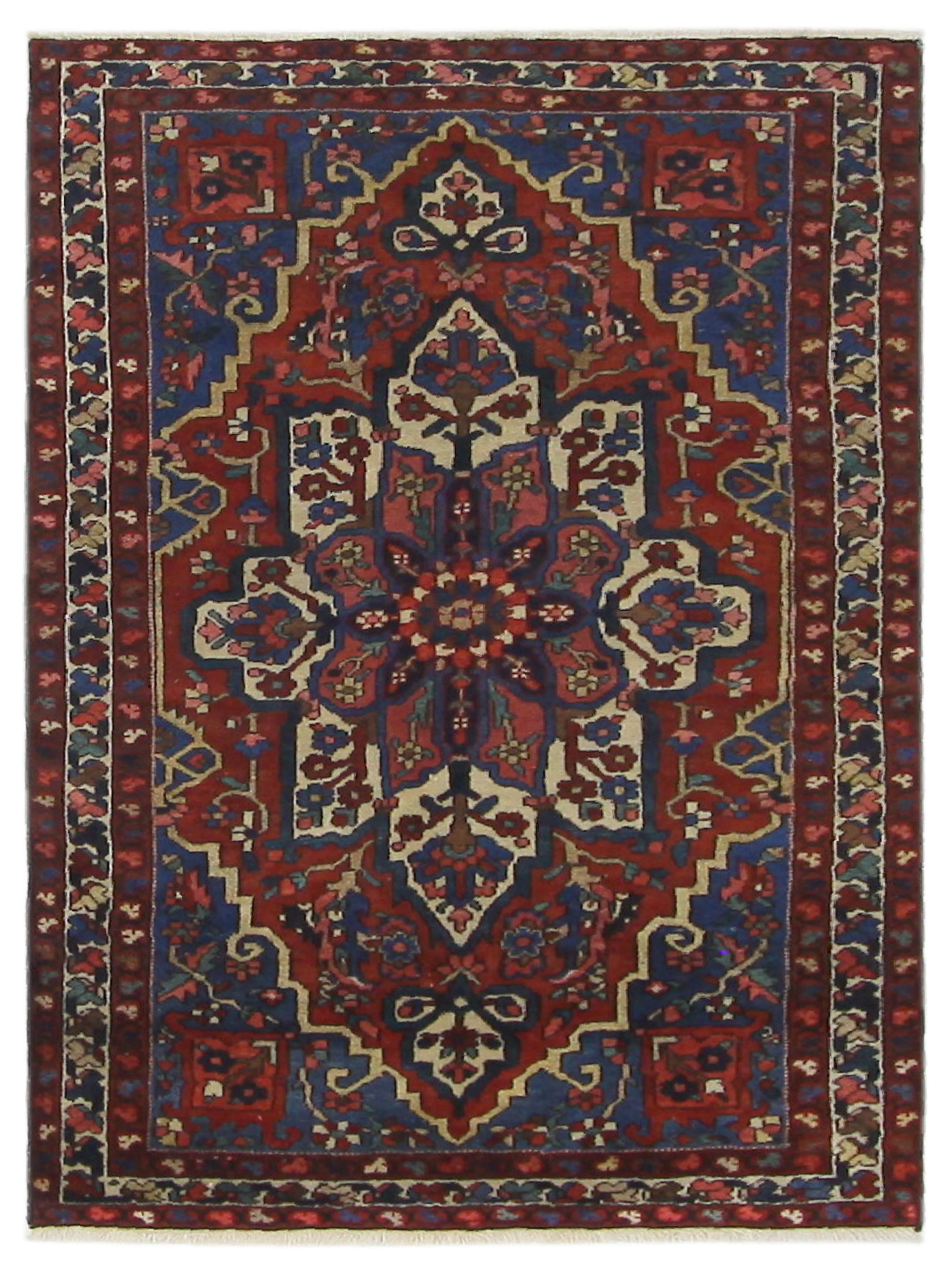 Bakhtiyari Hand Knotted Red 5x7