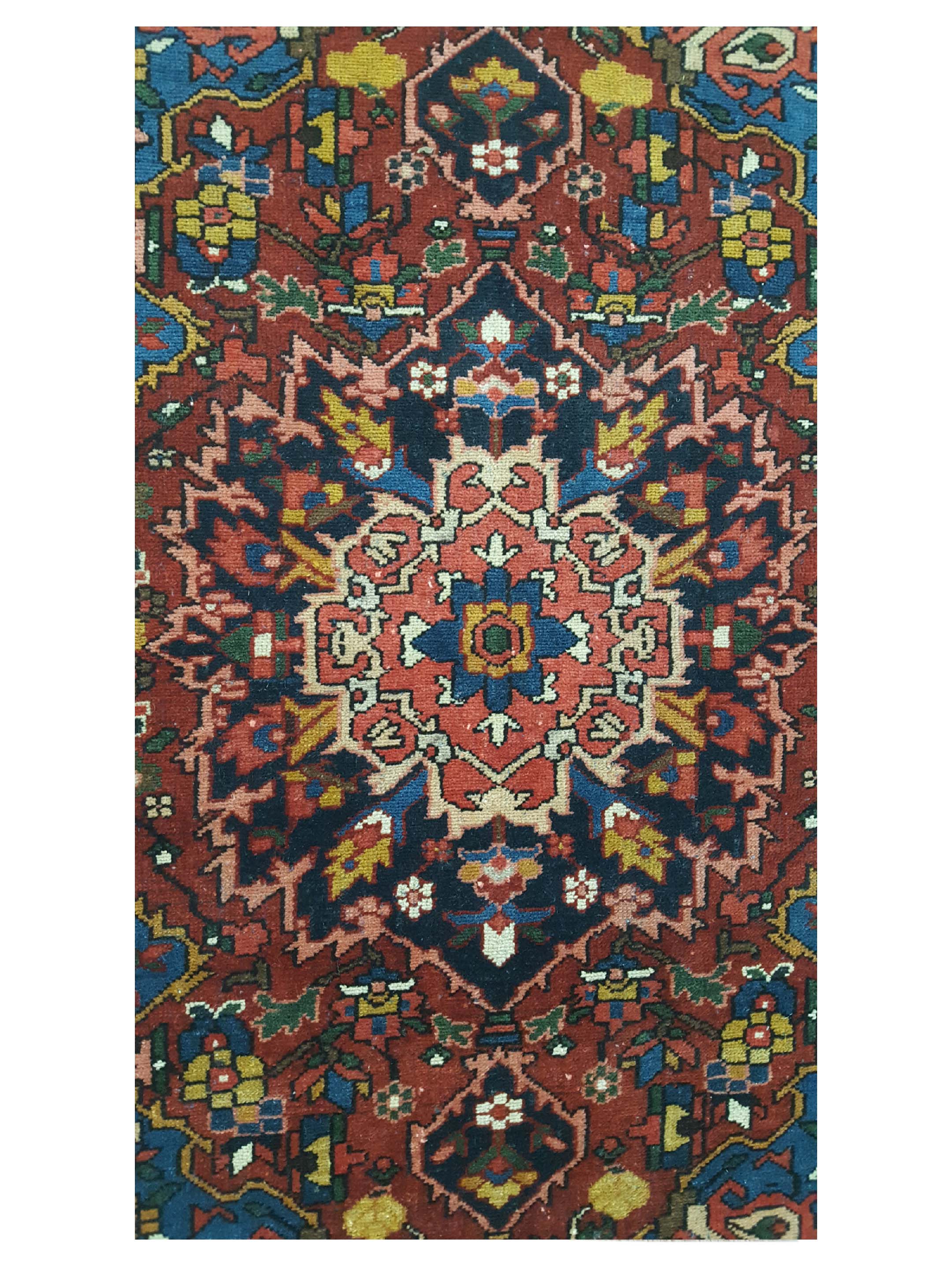Bakhtiyari Hand Knotted Red 4x6 - Image 5 of 6