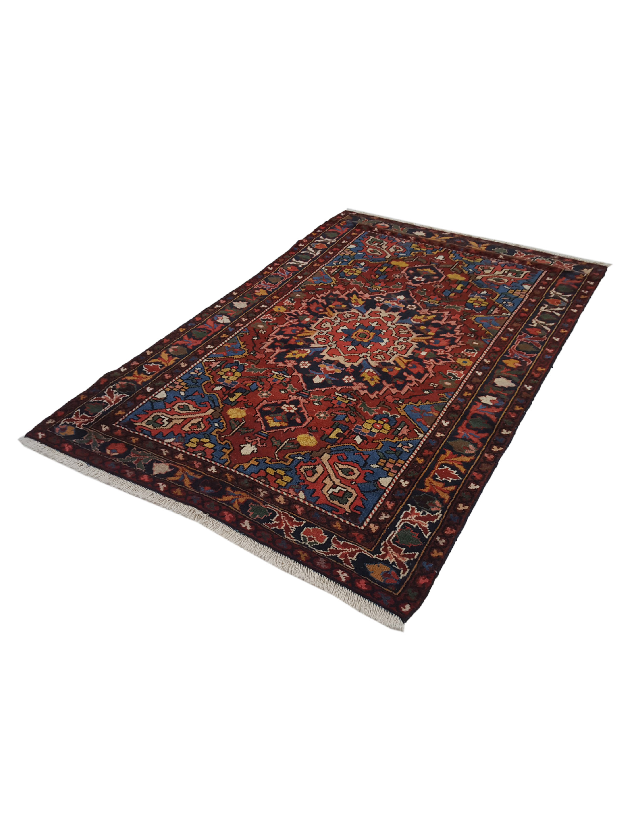 Bakhtiyari Hand Knotted Red 4x6 - Image 6 of 6