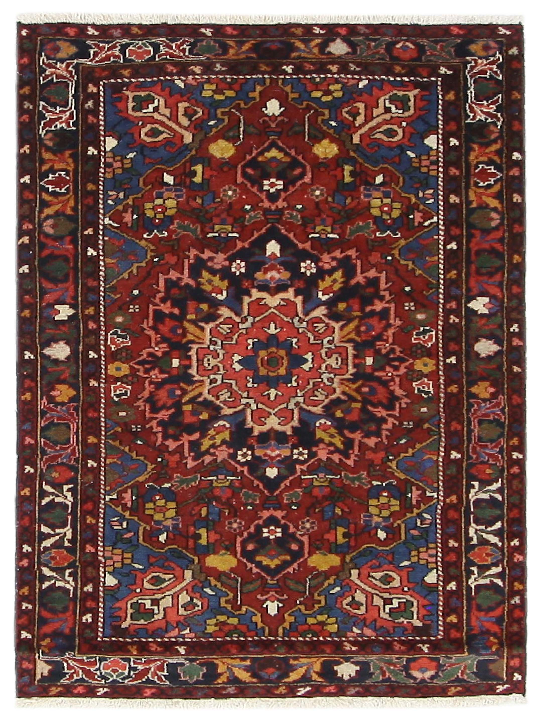 Bakhtiyari Hand Knotted Red 4x6