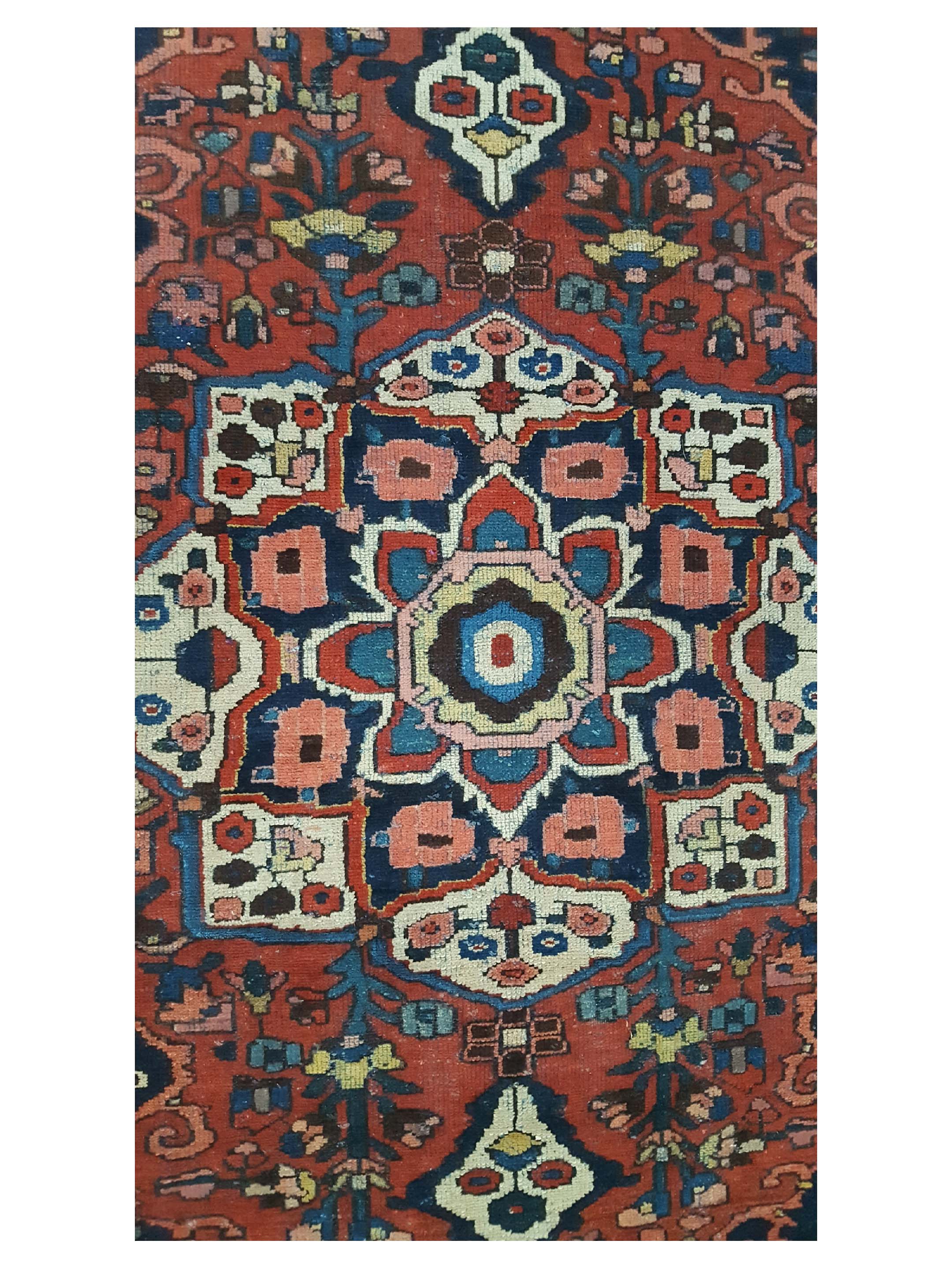 Bakhtiyari Hand Knotted Red 4x6 - Image 5 of 6