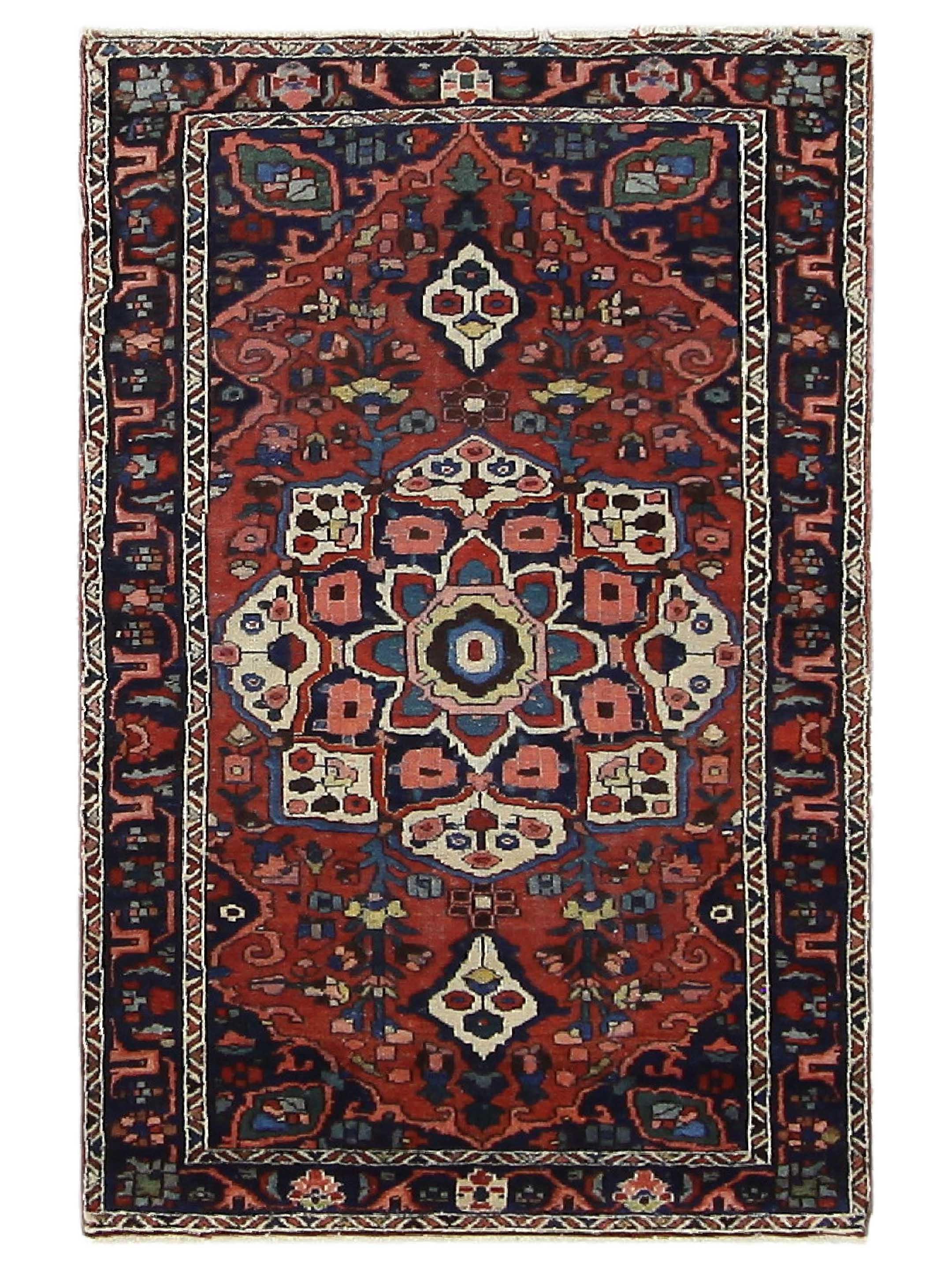 Bakhtiyari Hand Knotted Red 4x6