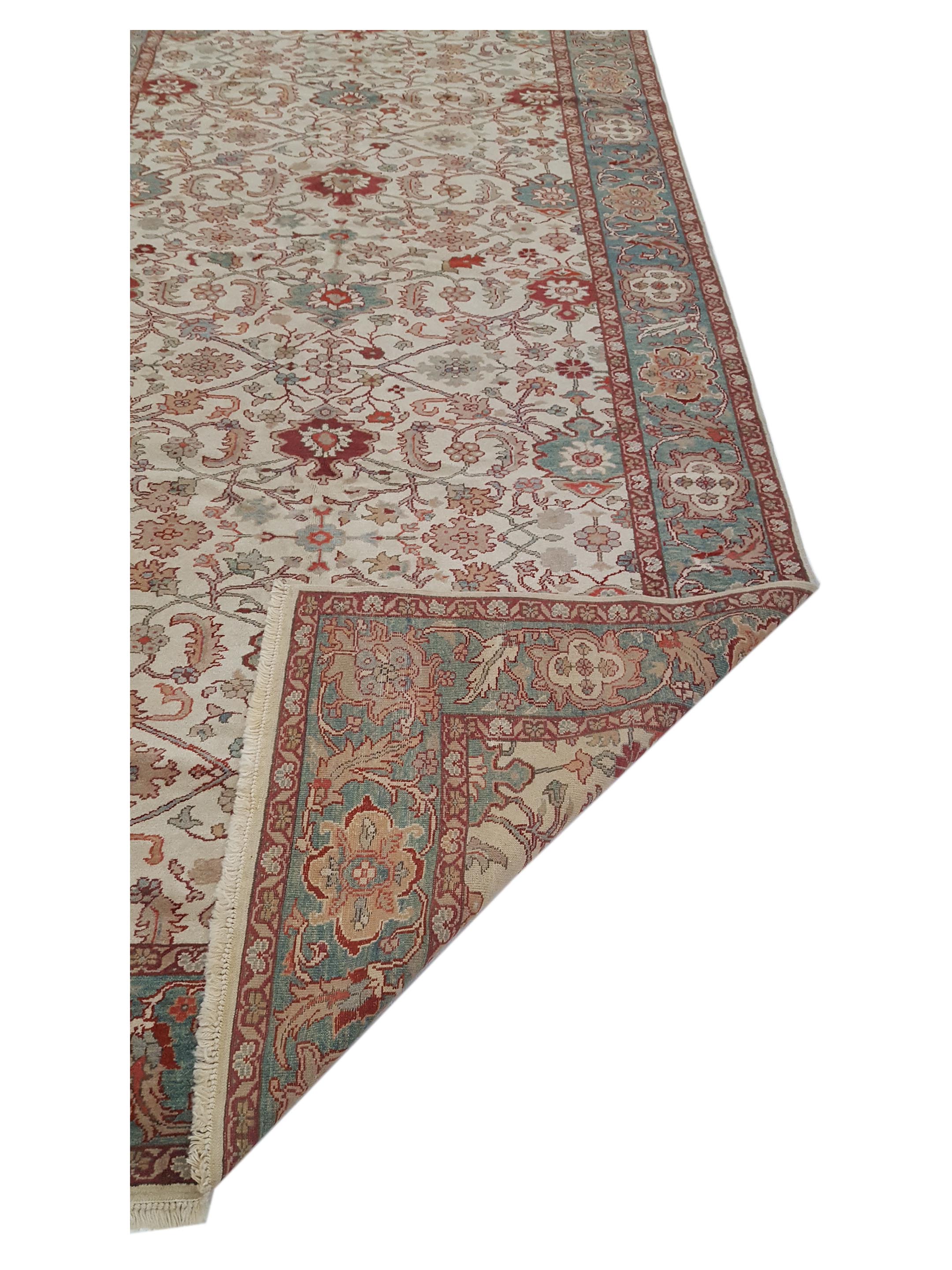 Elvan Hand Knotted Ivory 6x15 - Image 3 of 6