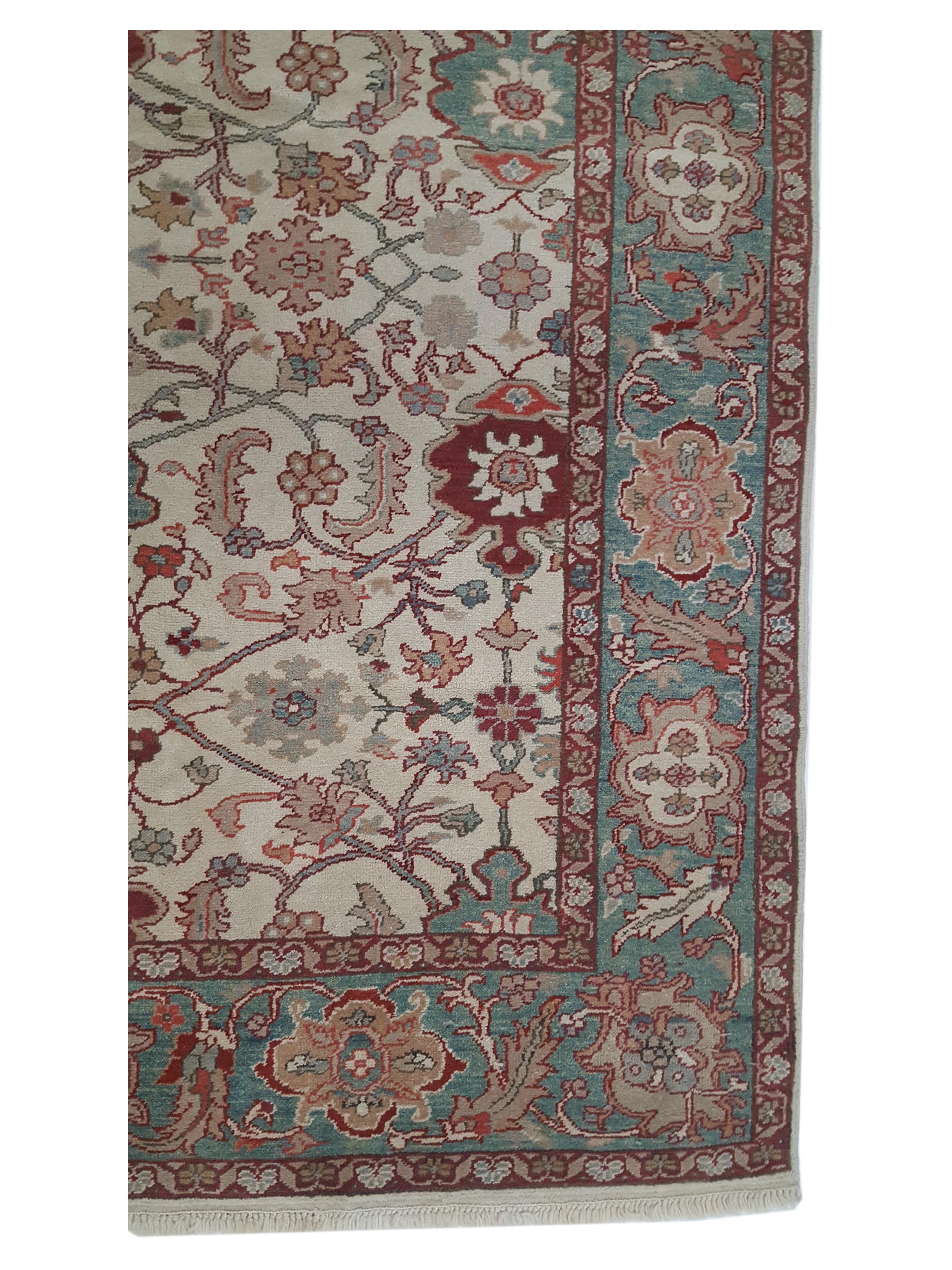 Elvan Hand Knotted Ivory 6x15 - Image 4 of 6