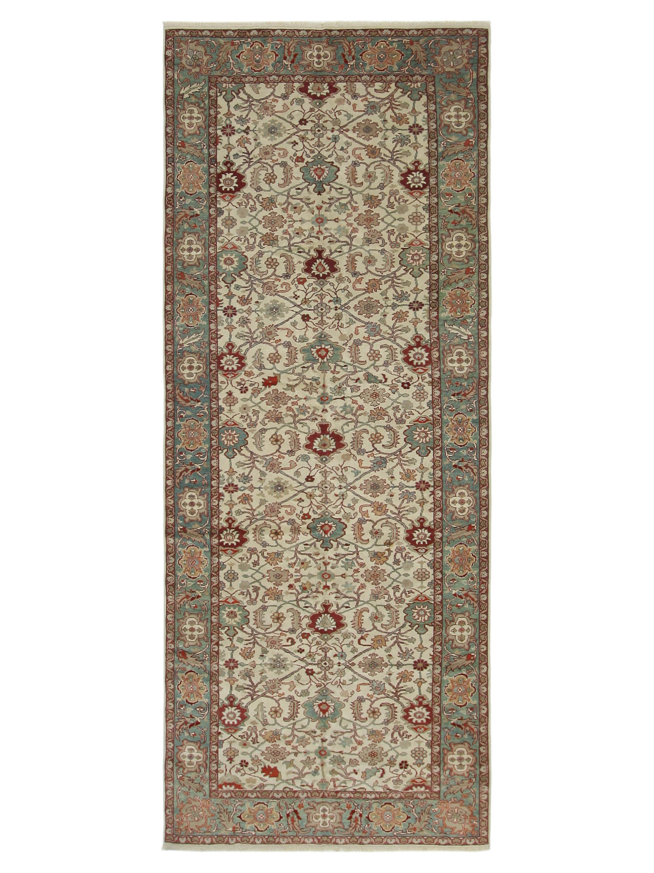 Elvan Hand Knotted Ivory 6x15