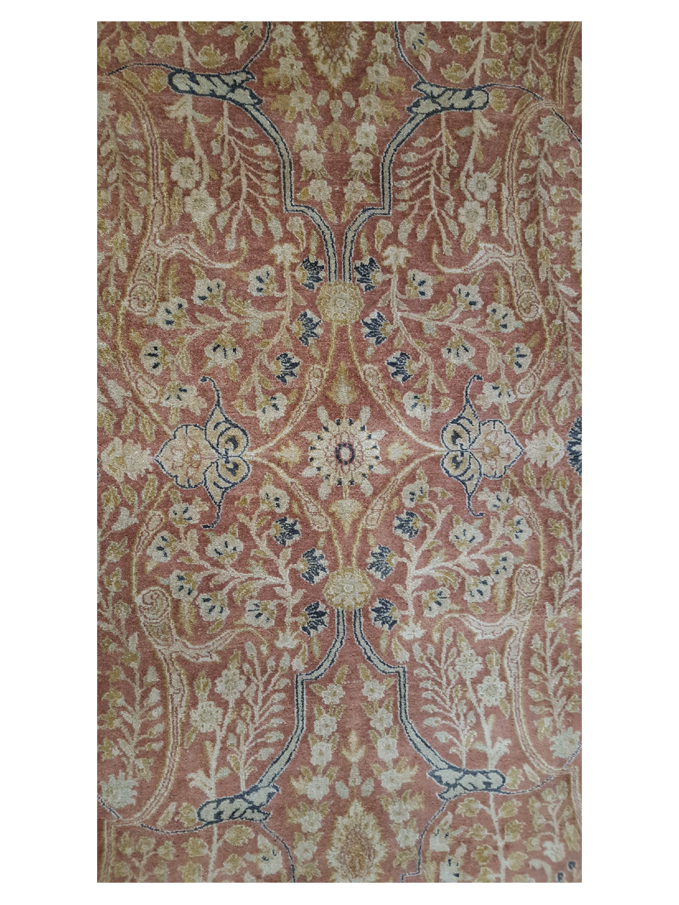 Maharaja Hand Knotted Rust 9x12 - Image 5 of 6