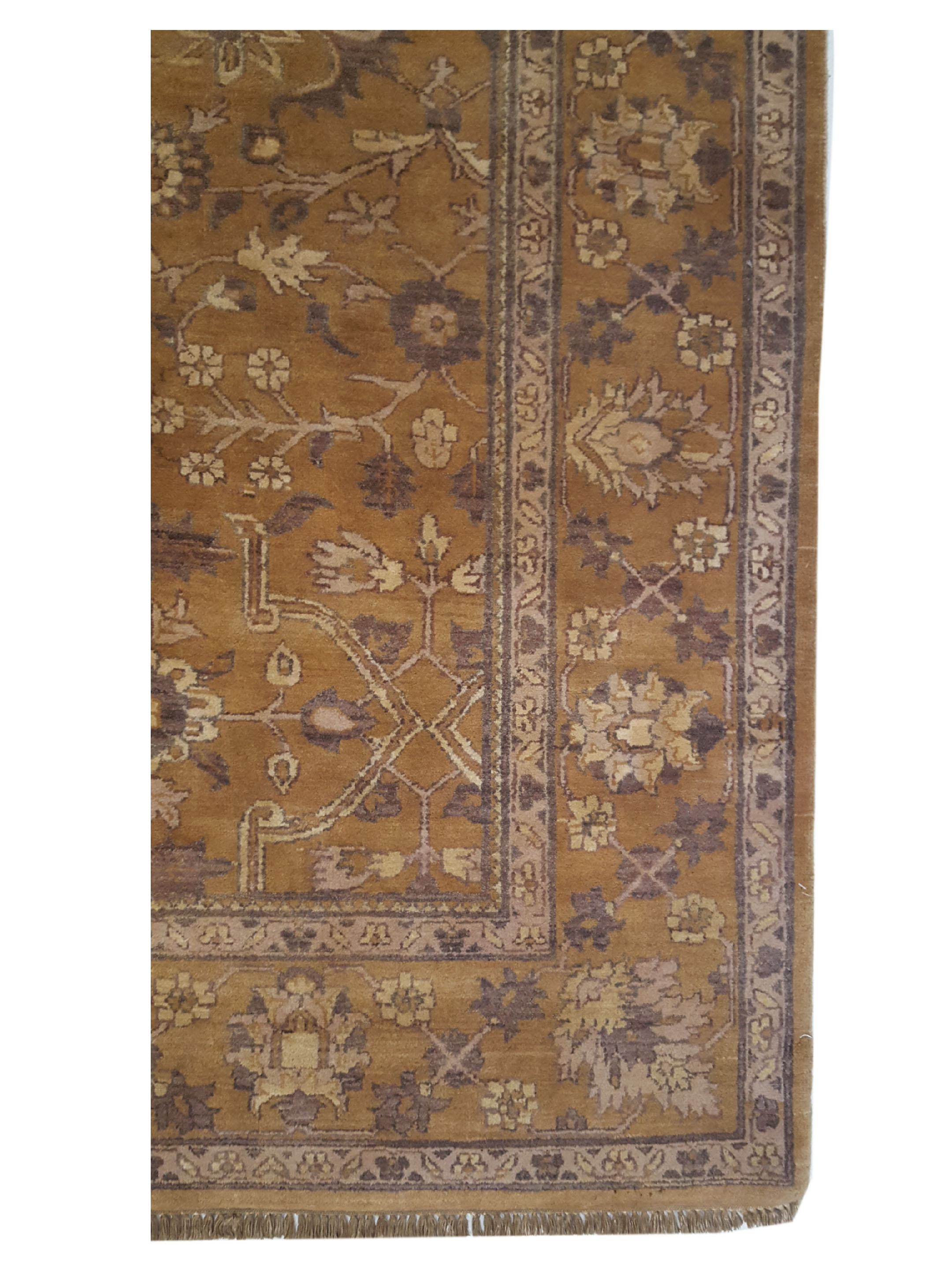 Maharaja Hand Knotted Gold 9x11 - Image 4 of 6