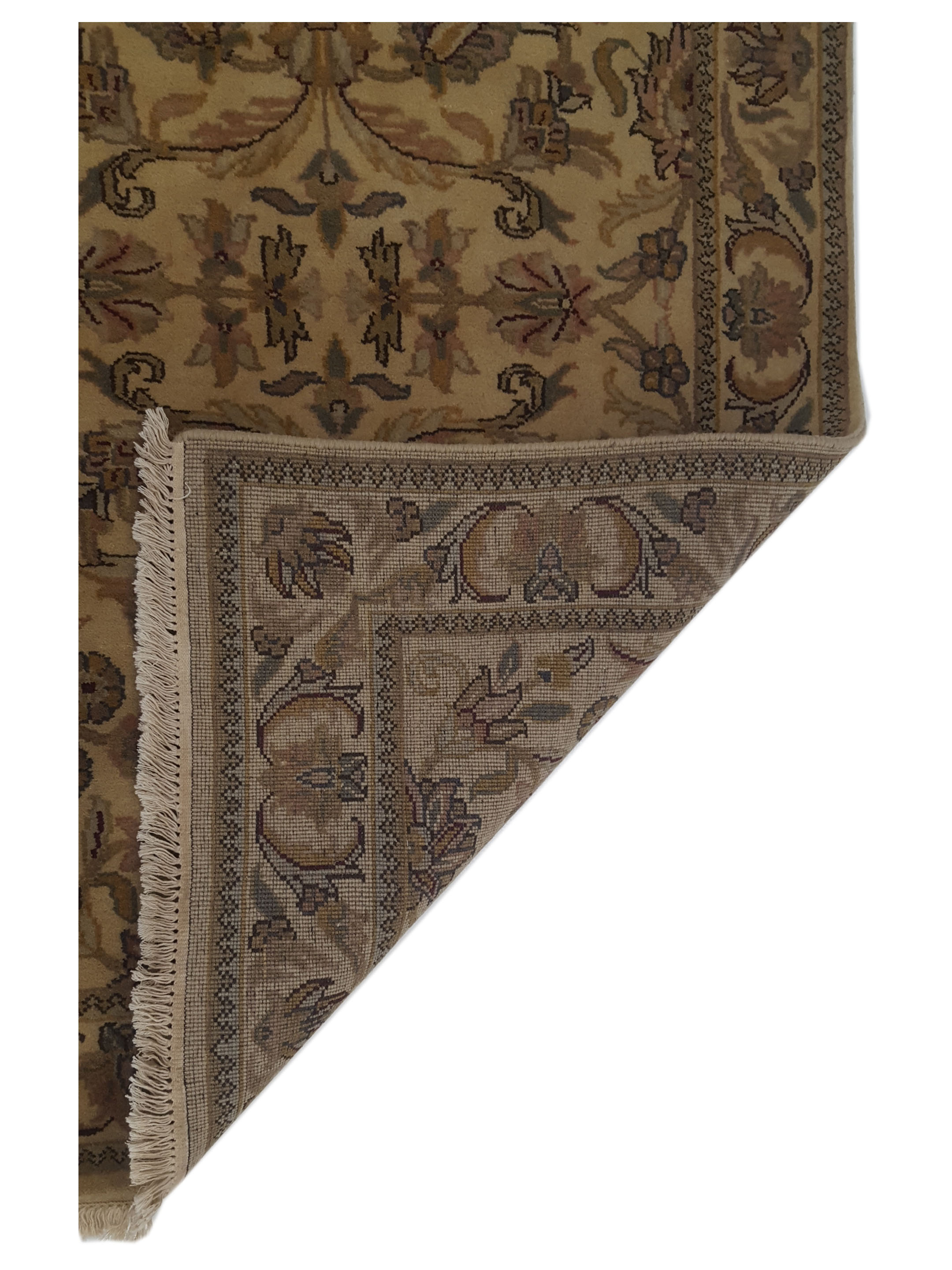 Royal Hand Knotted Ivory 4x6 - Image 6 of 6