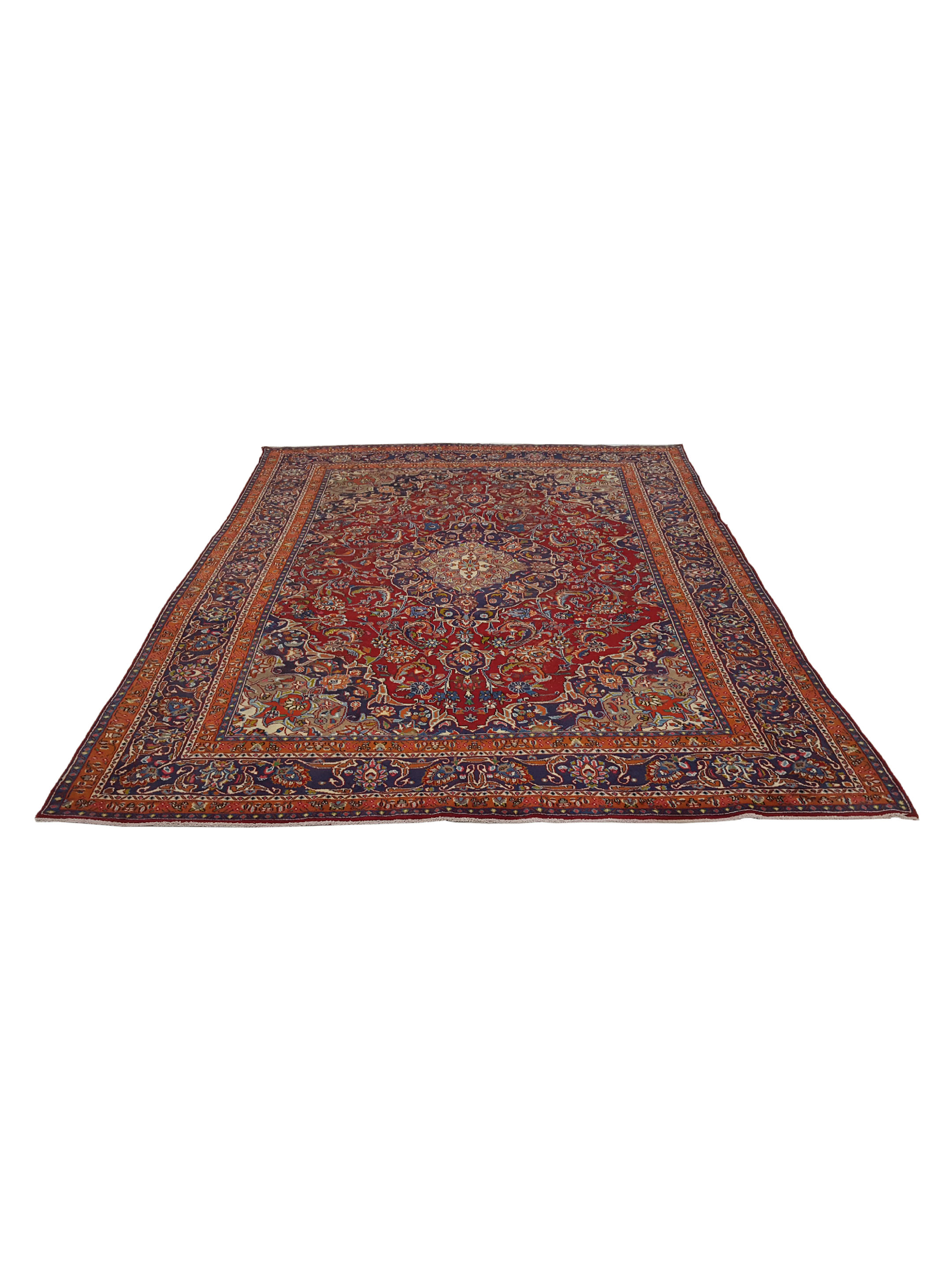 Mashad Semi Antique Red 9x13 - Image 2 of 6