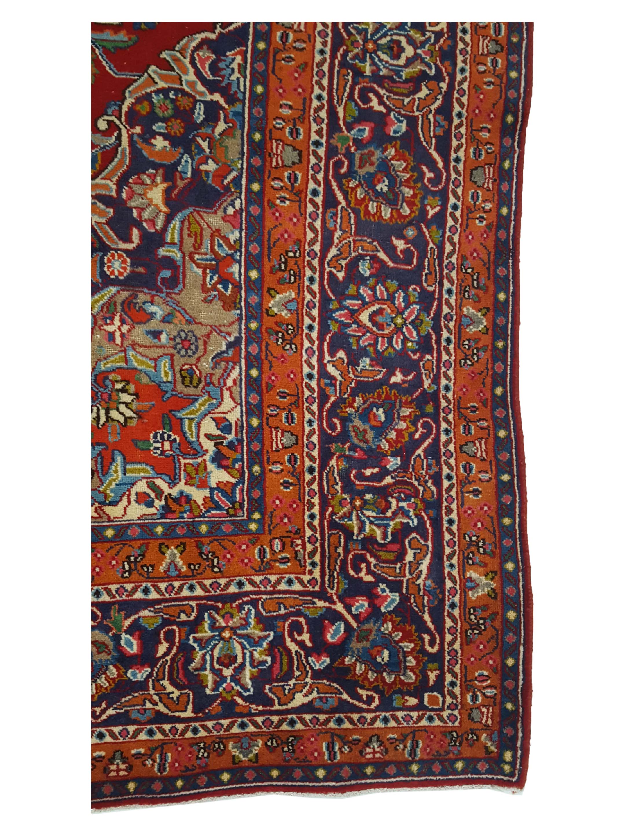 Mashad Semi Antique Red 9x13 - Image 4 of 6