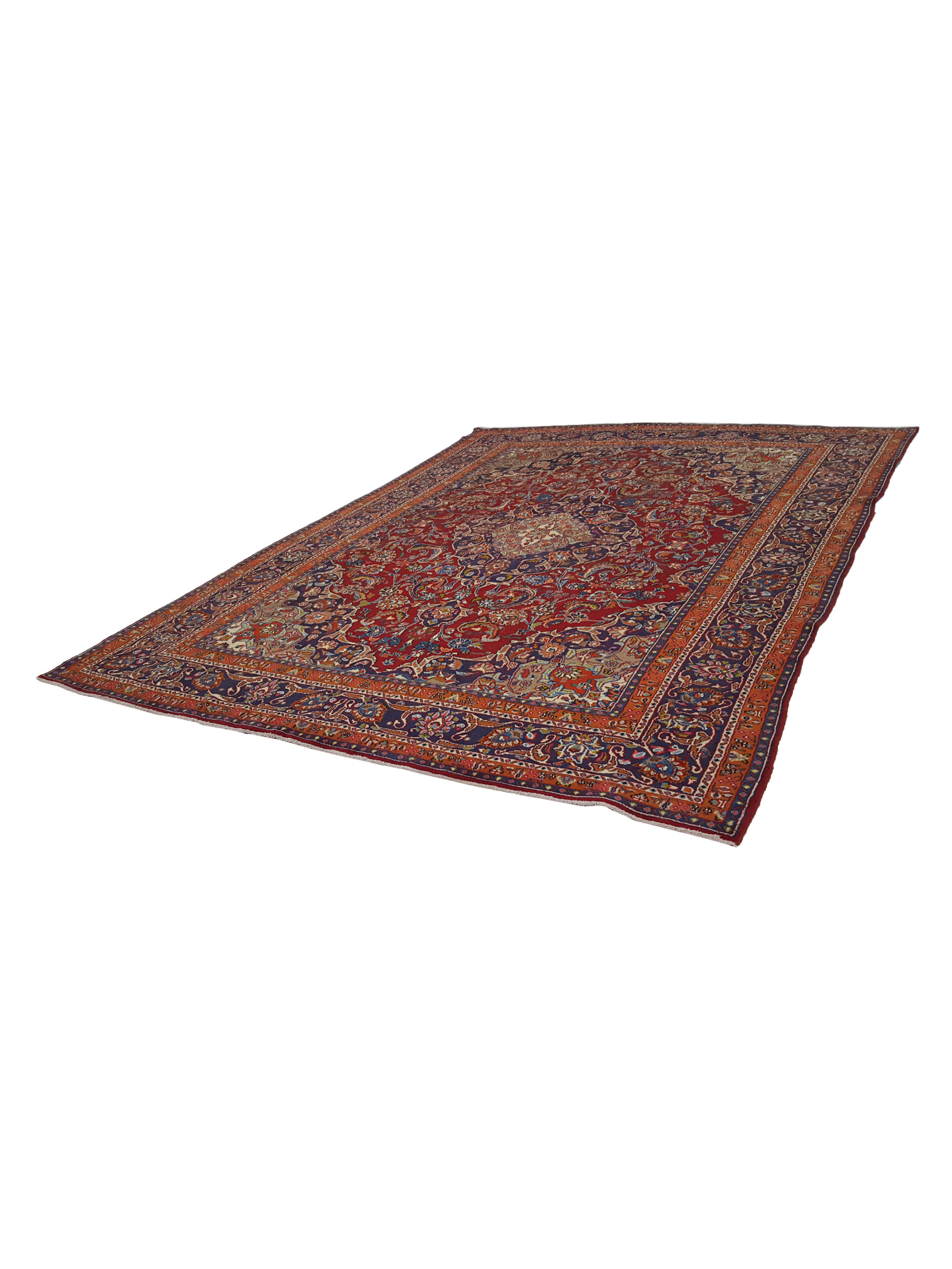 Mashad Semi Antique Red 9x13 - Image 6 of 6