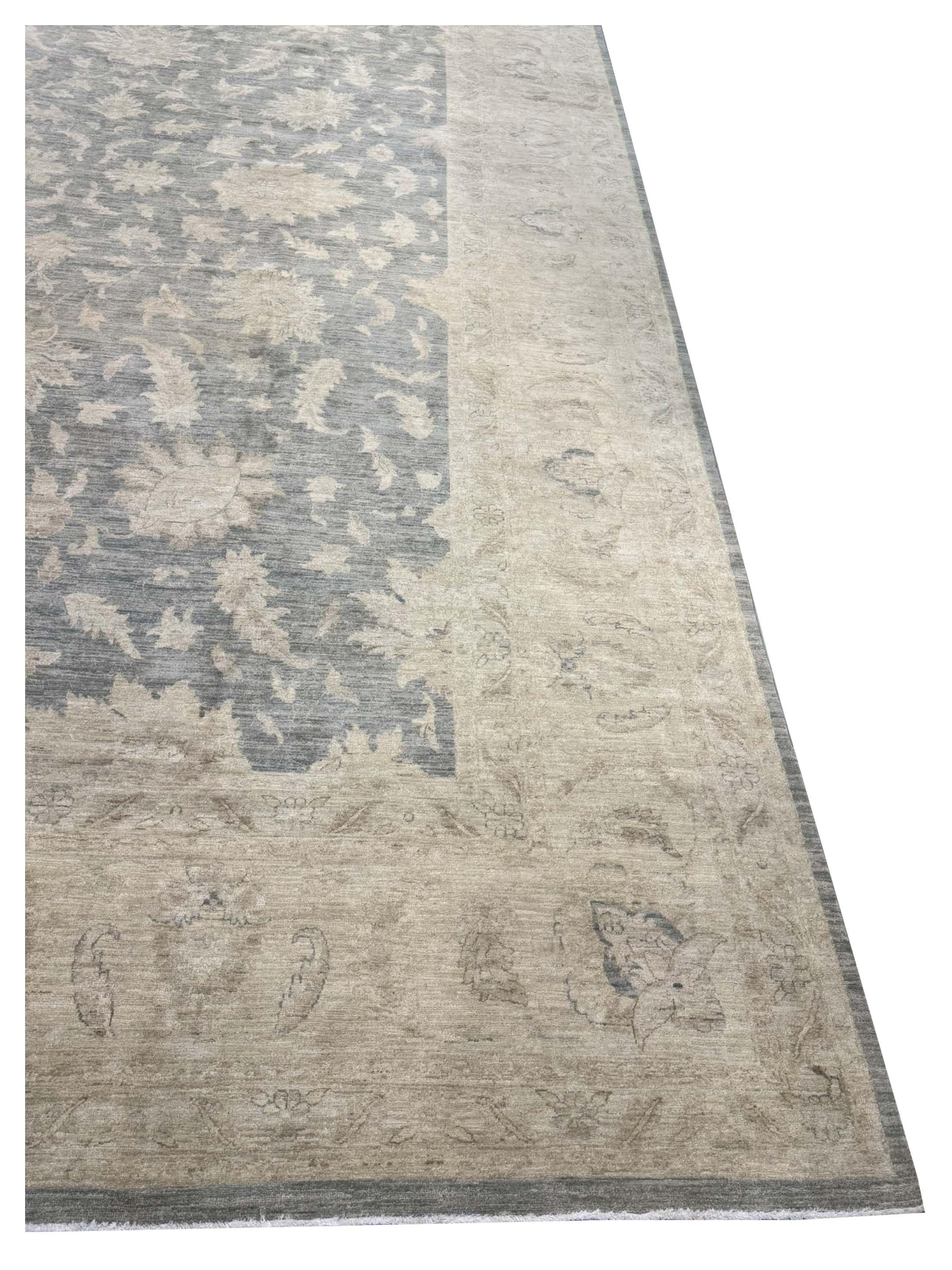 Ziegler Hand Knotted Grey 13x20 - Image 4 of 8