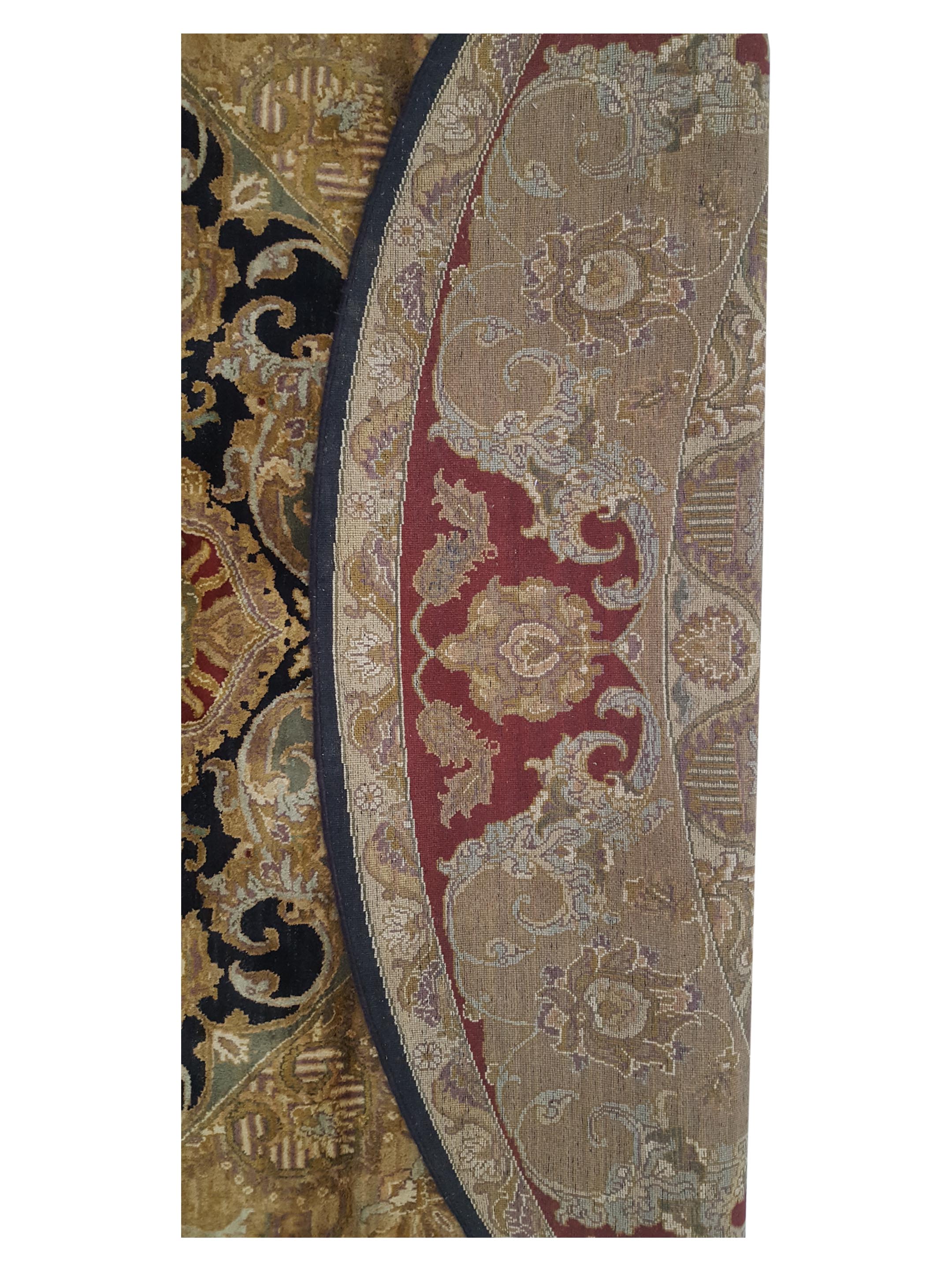 Maharaja Hand Knotted Red 12x12 - Image 2 of 4