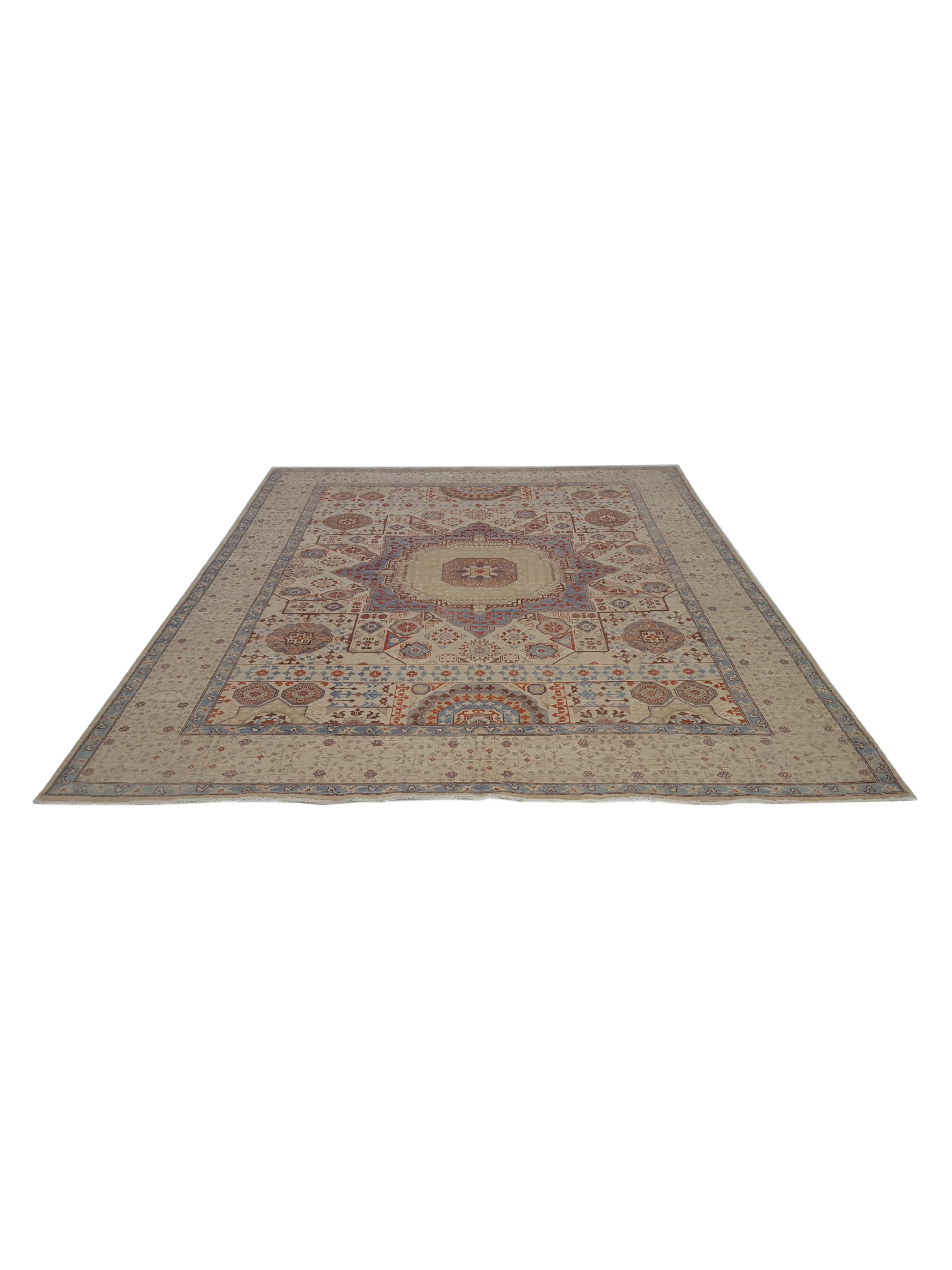 Tabriz-Pk Hand Knotted Ivory 8x10 - Image 2 of 6